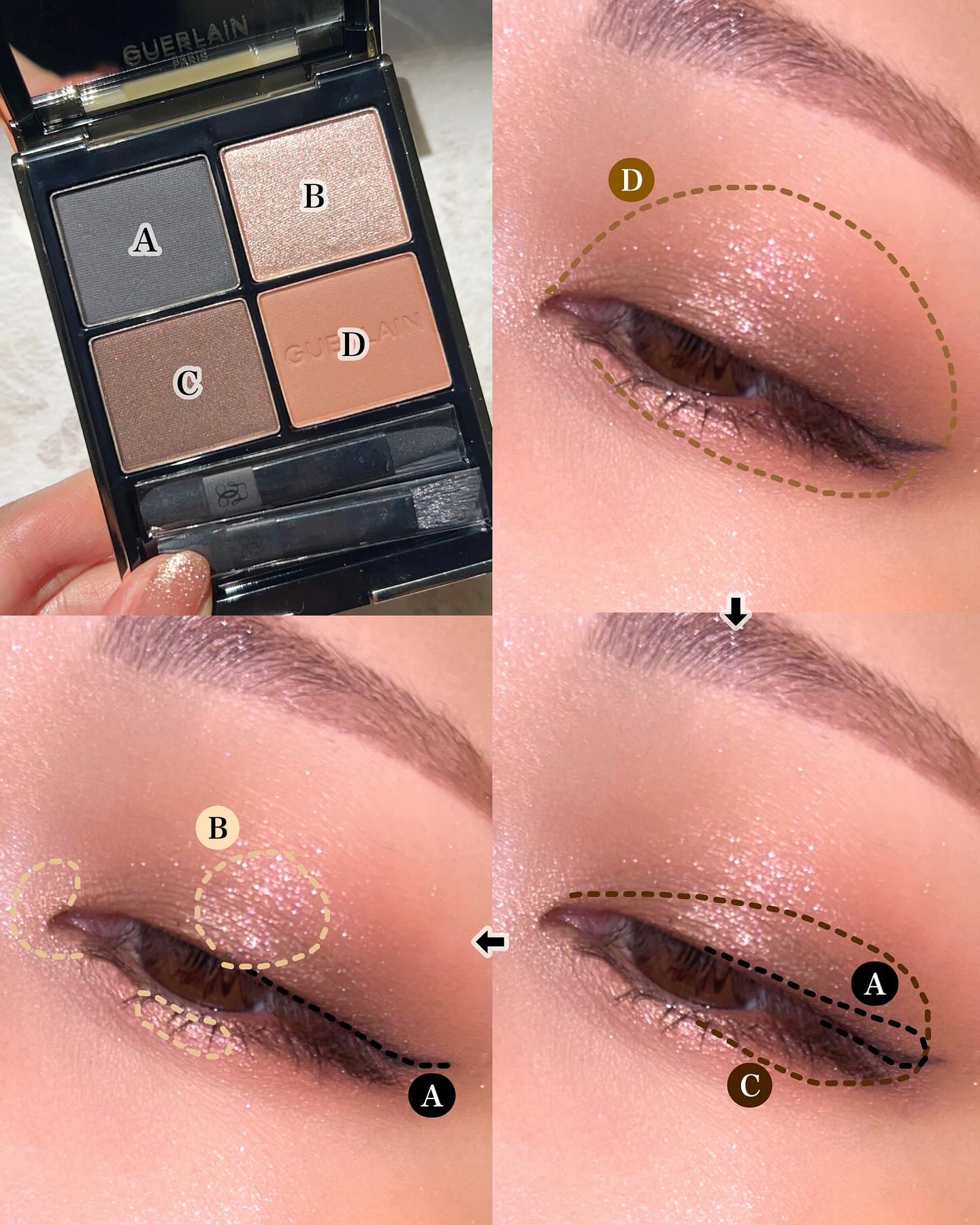 オンブル ジェ/GUERLAIN/アイシャドウパレットを使ったクチコミ（3枚目）