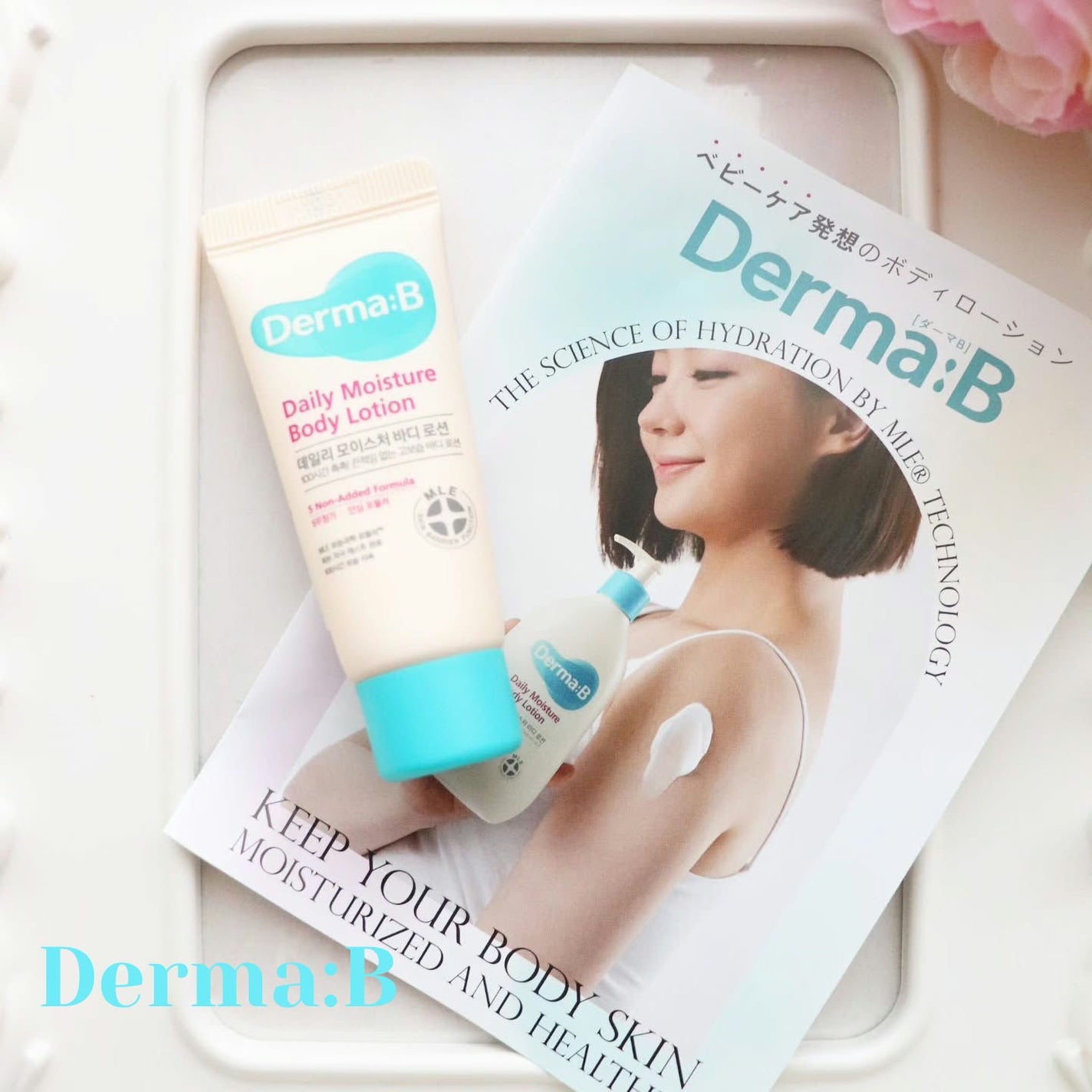 デイリーモイスチャーボディローション/Derma:B/ボディローションを使ったクチコミ(1枚目)