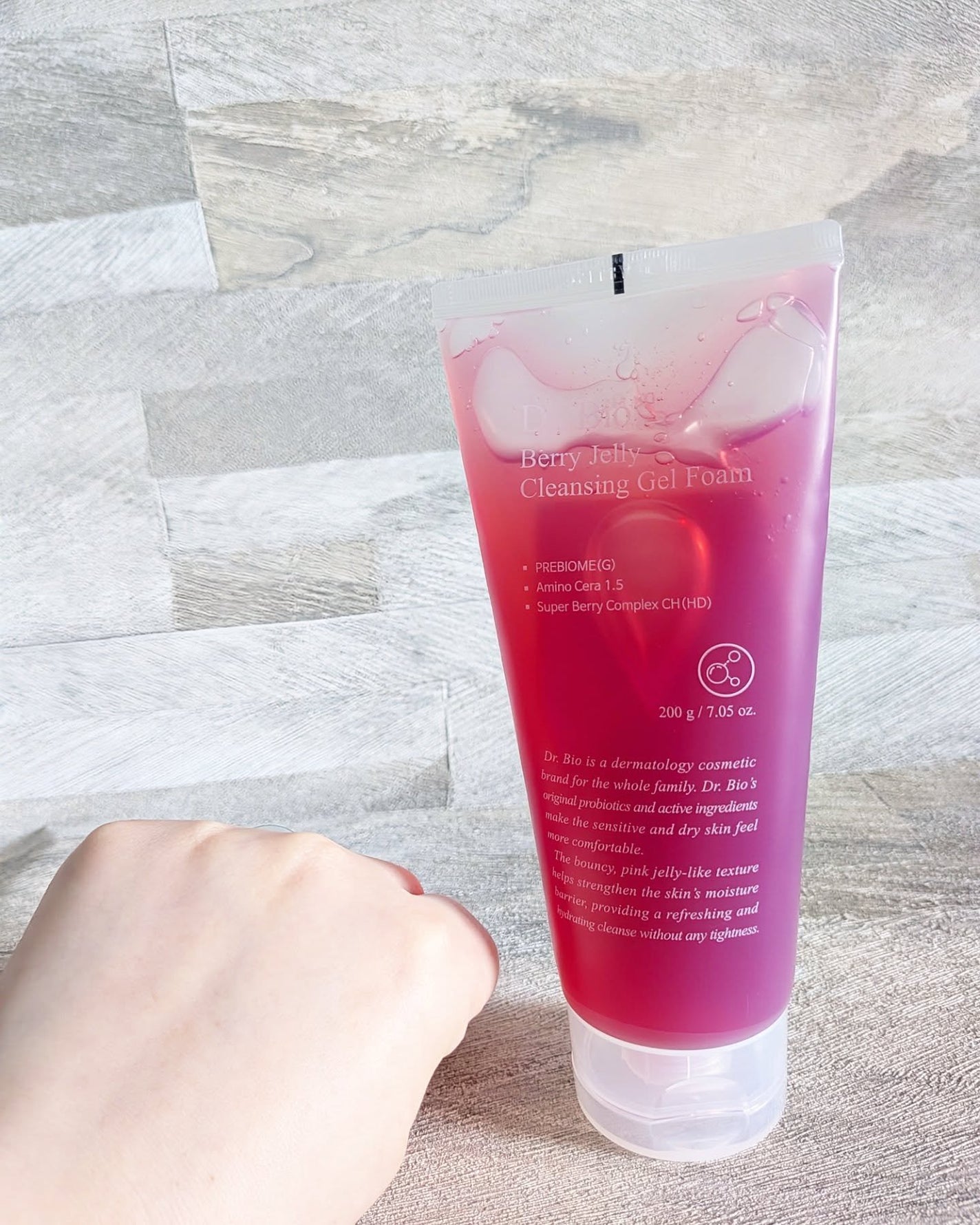 ベリーゼリークレンジングジェルフォーム/Dr.Bio/クレンジングジェルを使ったクチコミ(5枚目)