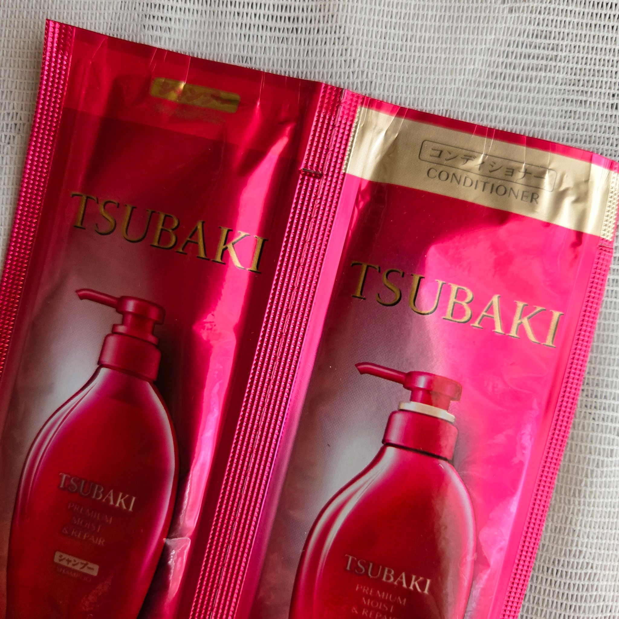 プレミアムモイスト シャンプー／ヘアコンディショナー/TSUBAKI/市販シャンプーを使ったクチコミ（2枚目）