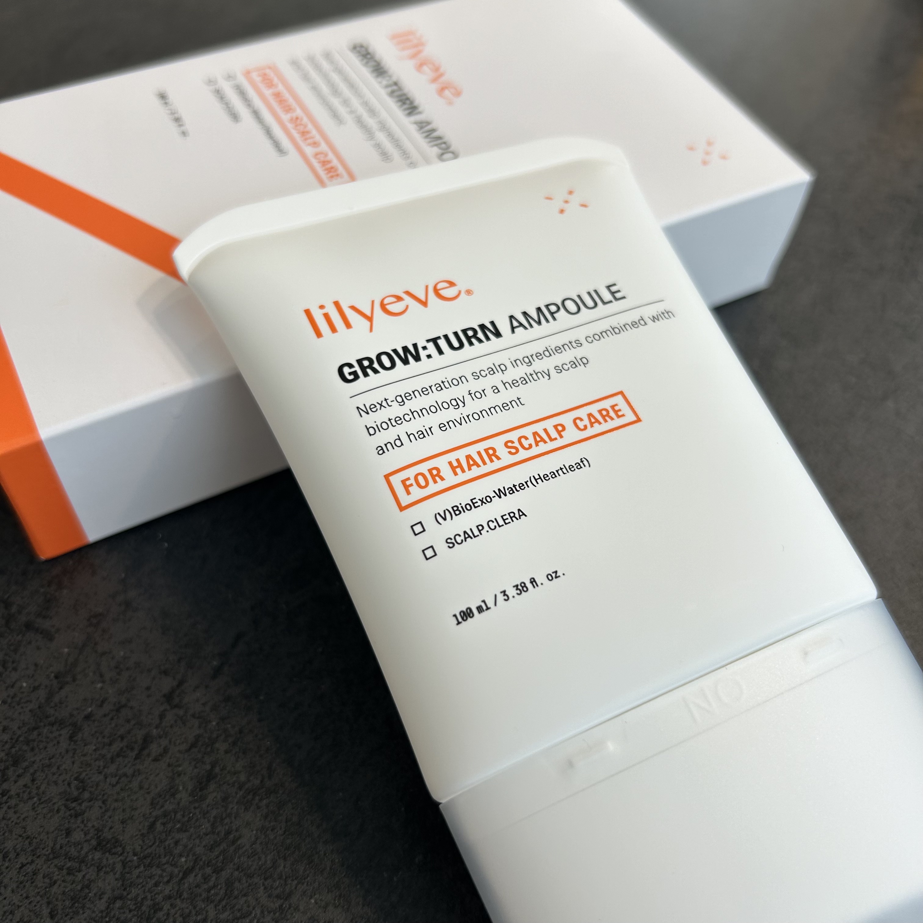 グローターンヘアアンプル/リリーイブ/頭皮ローションを使ったクチコミ（1枚目）