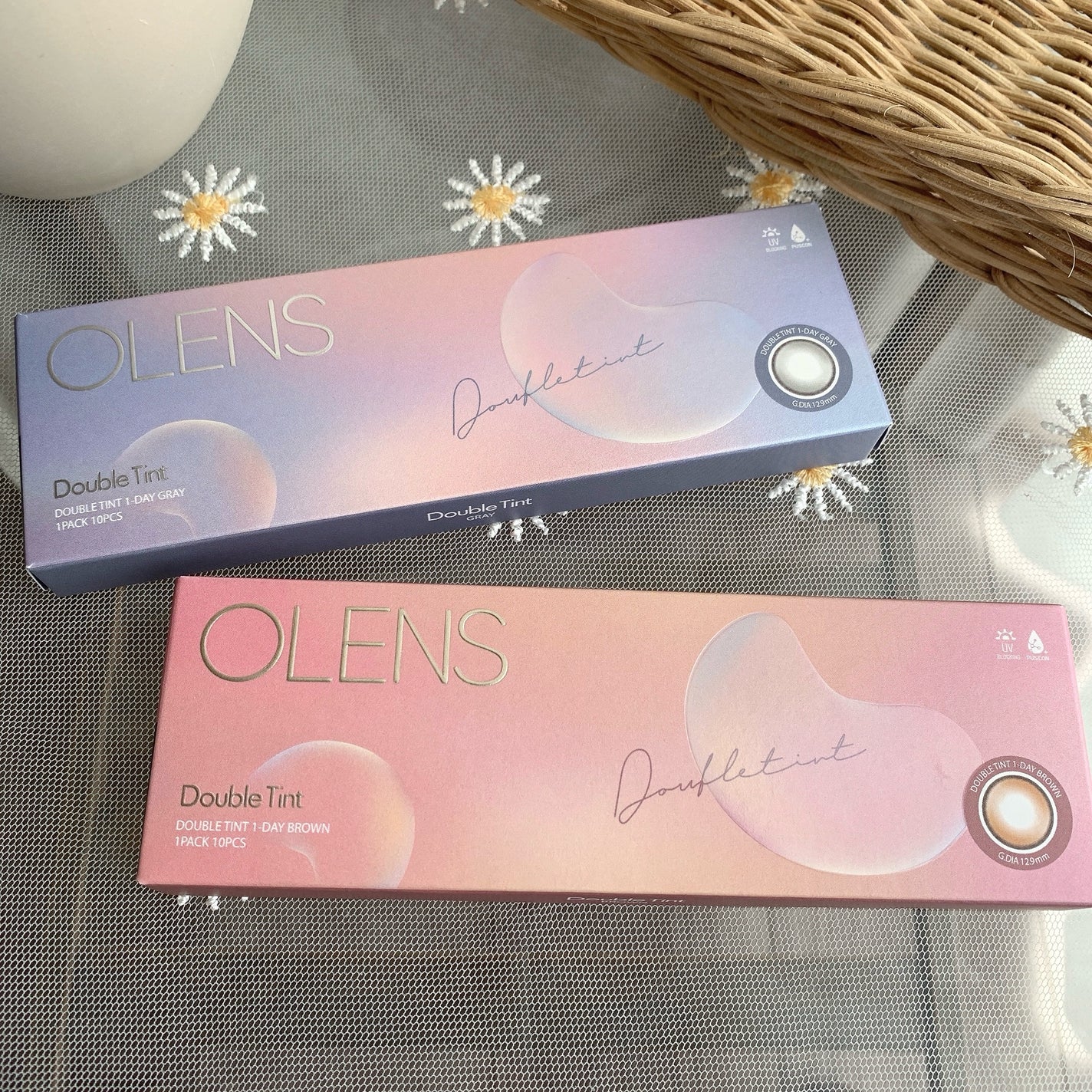 Double Tint 1day/OLENS/カラーコンタクトレンズを使ったクチコミ(8枚目)