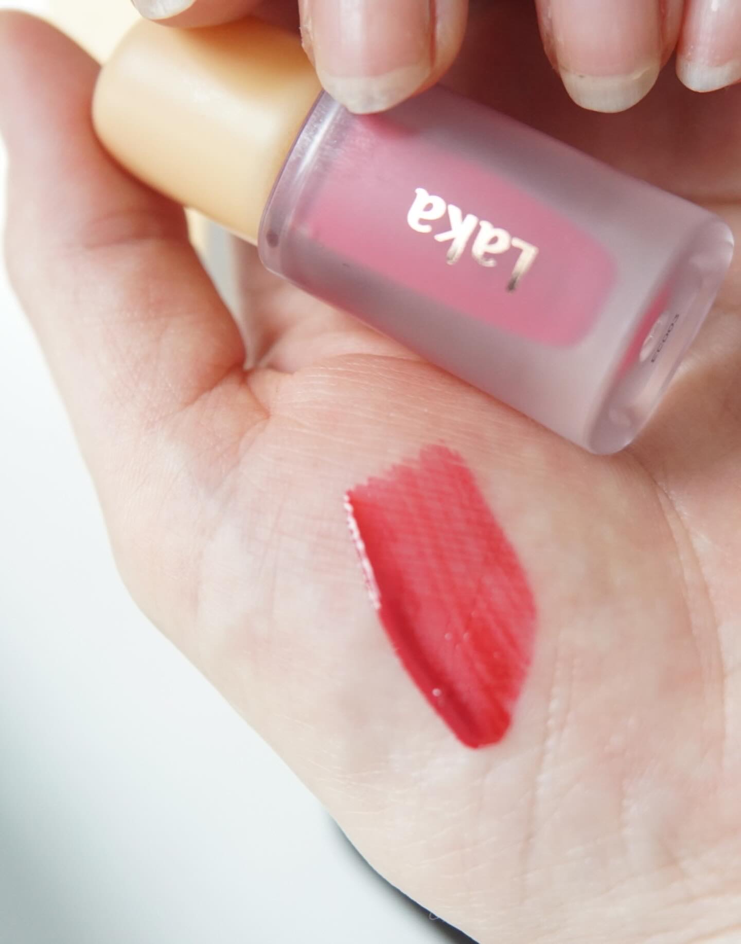 フルーティーグラムティント/Laka/リップティントを使ったクチコミ（3枚目）