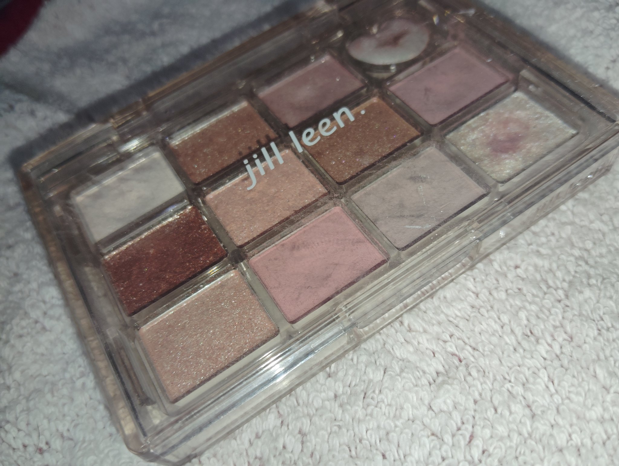 シャイニング12色ミニアイシャドウパレット HT02/jill leen./アイシャドウパレットを使ったクチコミ（1枚目）