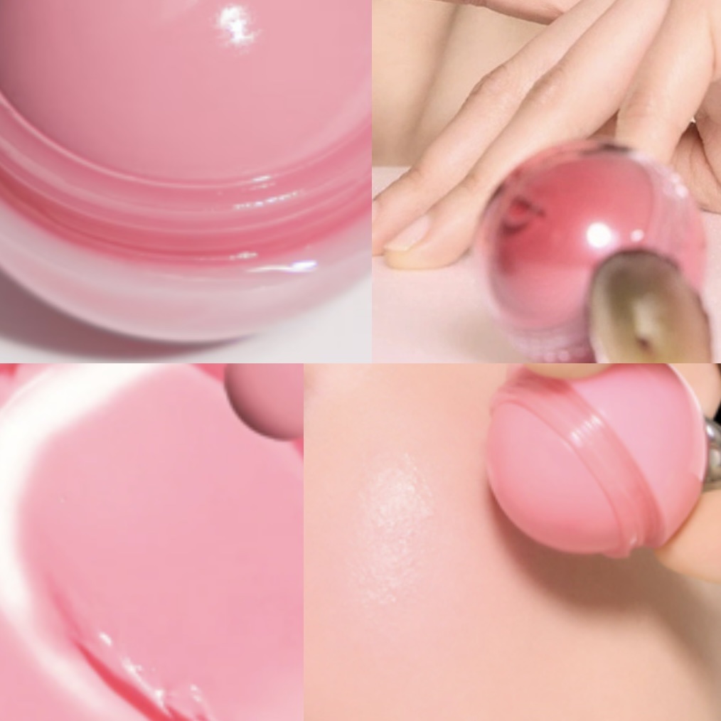 ジューシーロールチーク 03 ホワイトピーチ(WHITE PEACH)/rom&nd/ジェル・クリームチークを使ったクチコミ（2枚目）