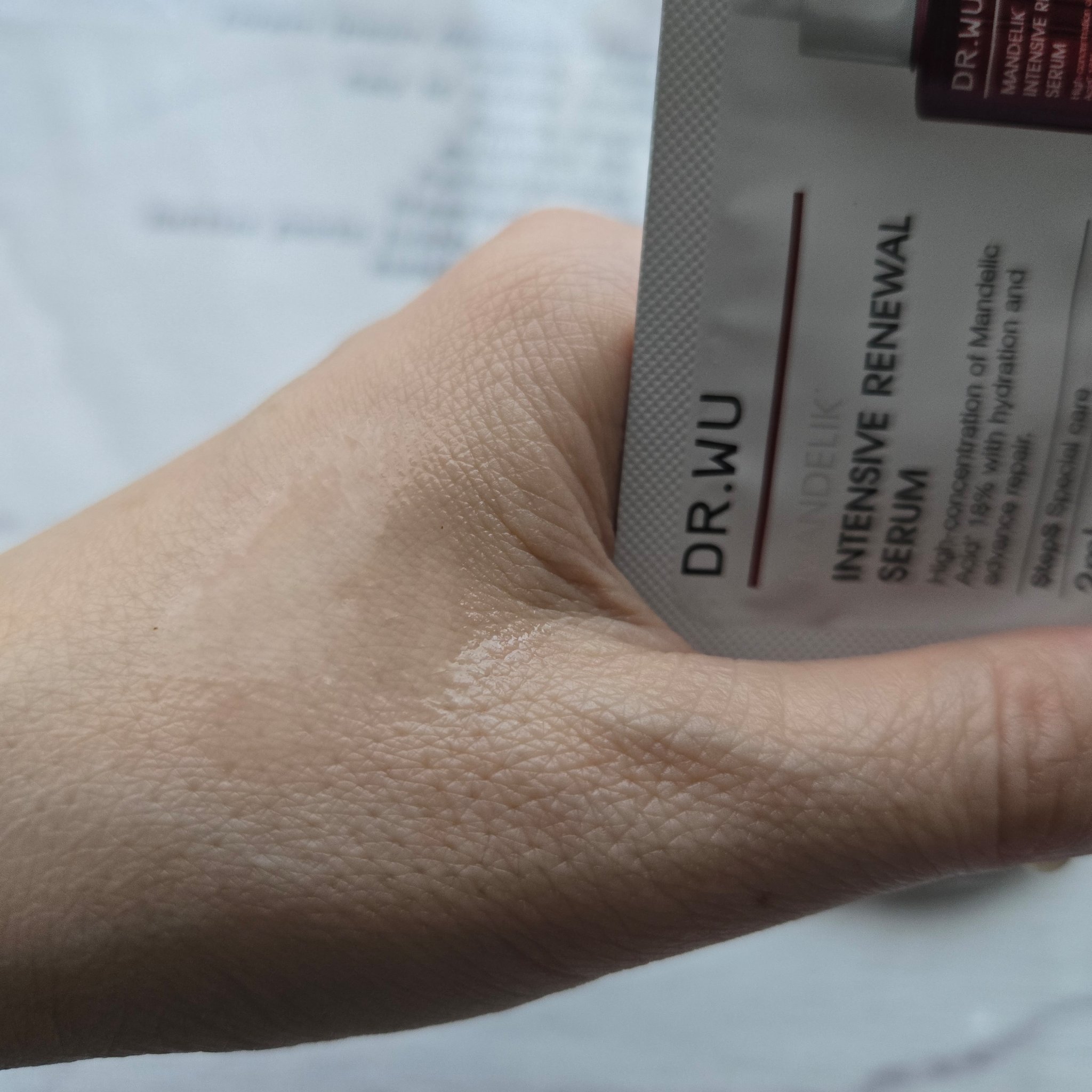 マンデリック インテンシブ 18%セラム/DR.WU/美容液を使ったクチコミ（3枚目）