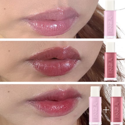 ウォーターグローリップティント/INGA/リップティントを使ったクチコミ(3枚目)