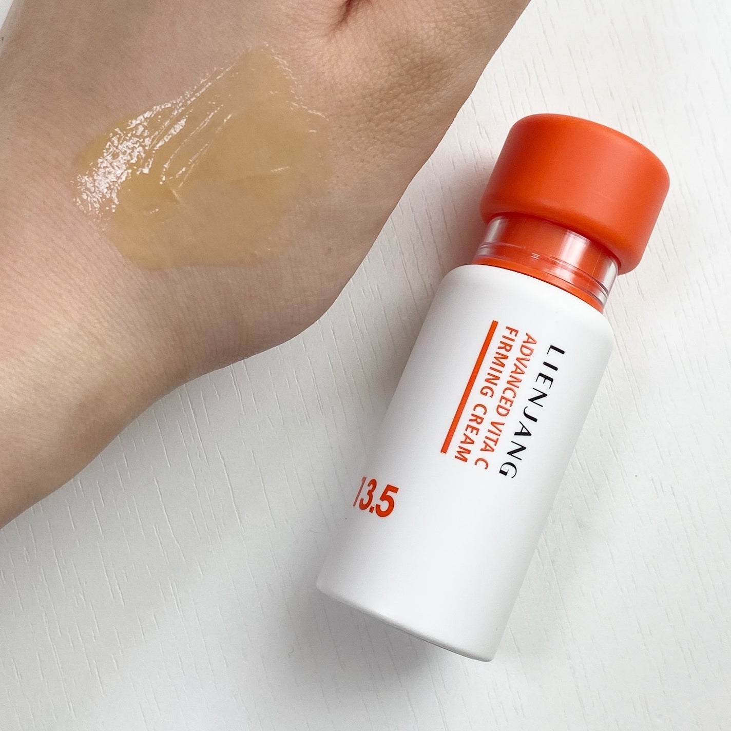 アドバンスド ビタC ファーミングクリーム 13.5/リエンジャン/フェイスクリームを使ったクチコミ(4枚目)