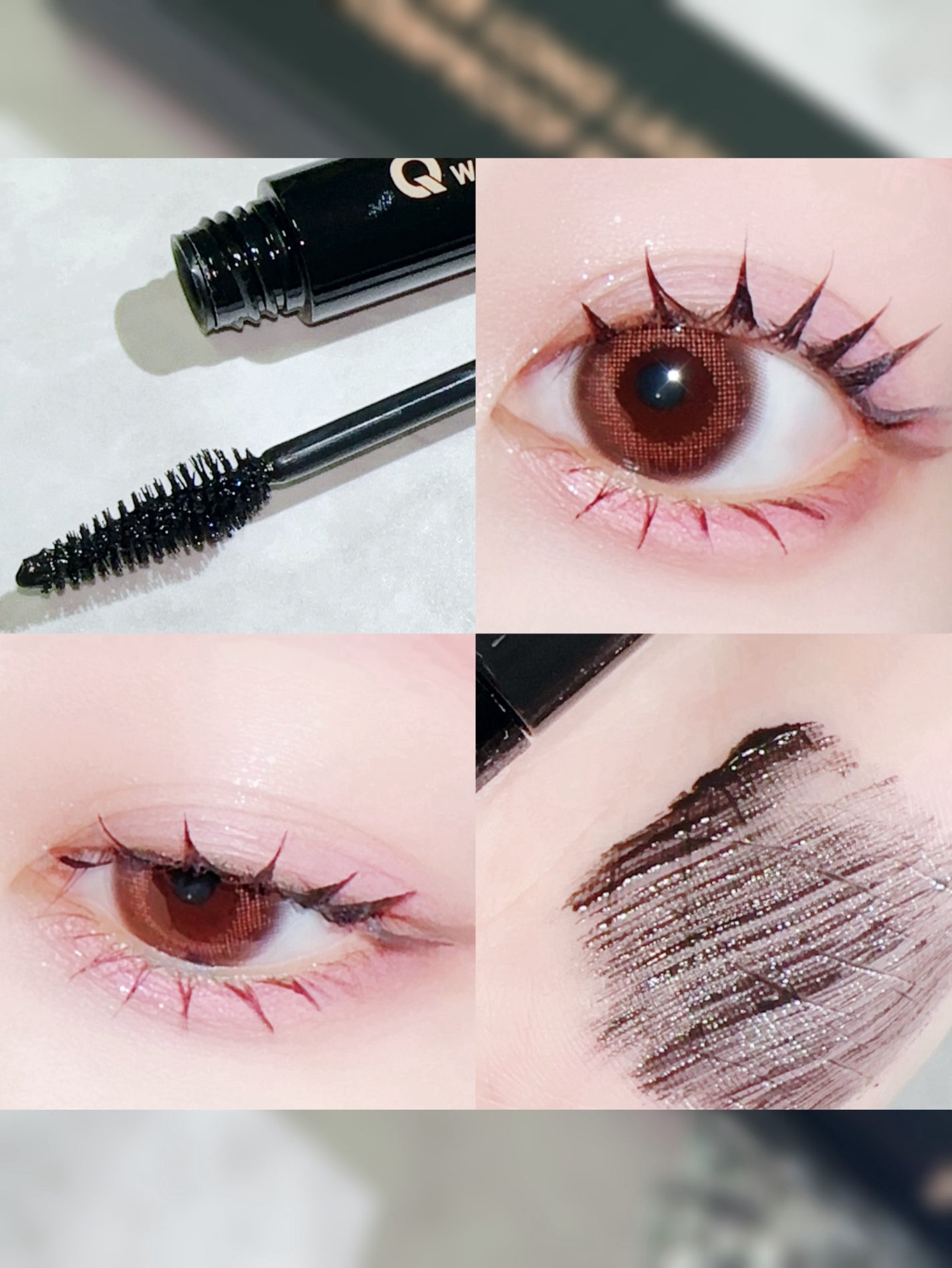ウォータープルーフマスカラ/NUDIQUE/マスカラを使ったクチコミ(4枚目)
