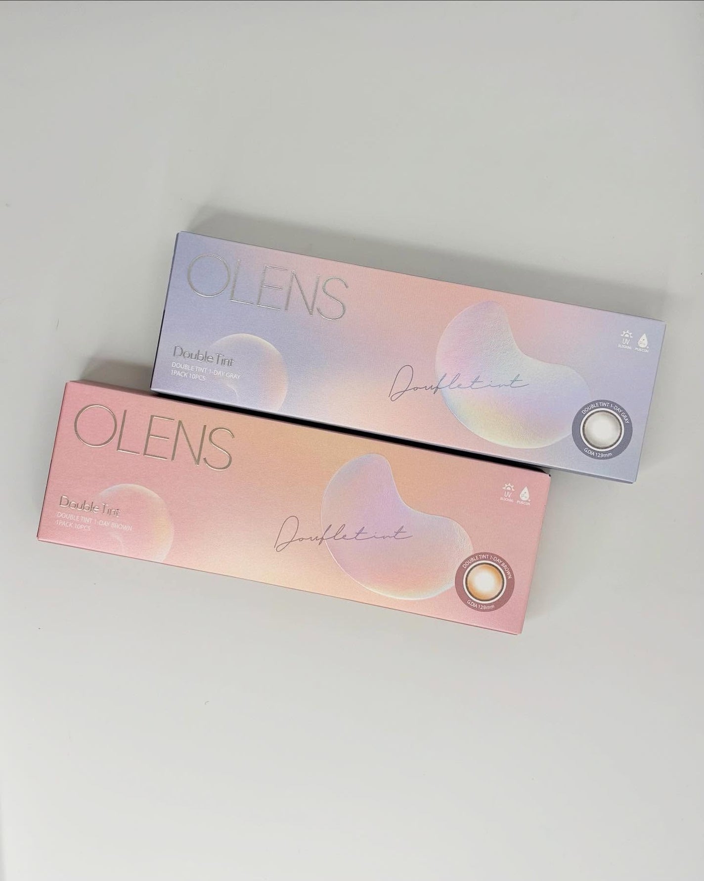 Double Tint 1day/OLENS/カラーコンタクトレンズを使ったクチコミ(2枚目)