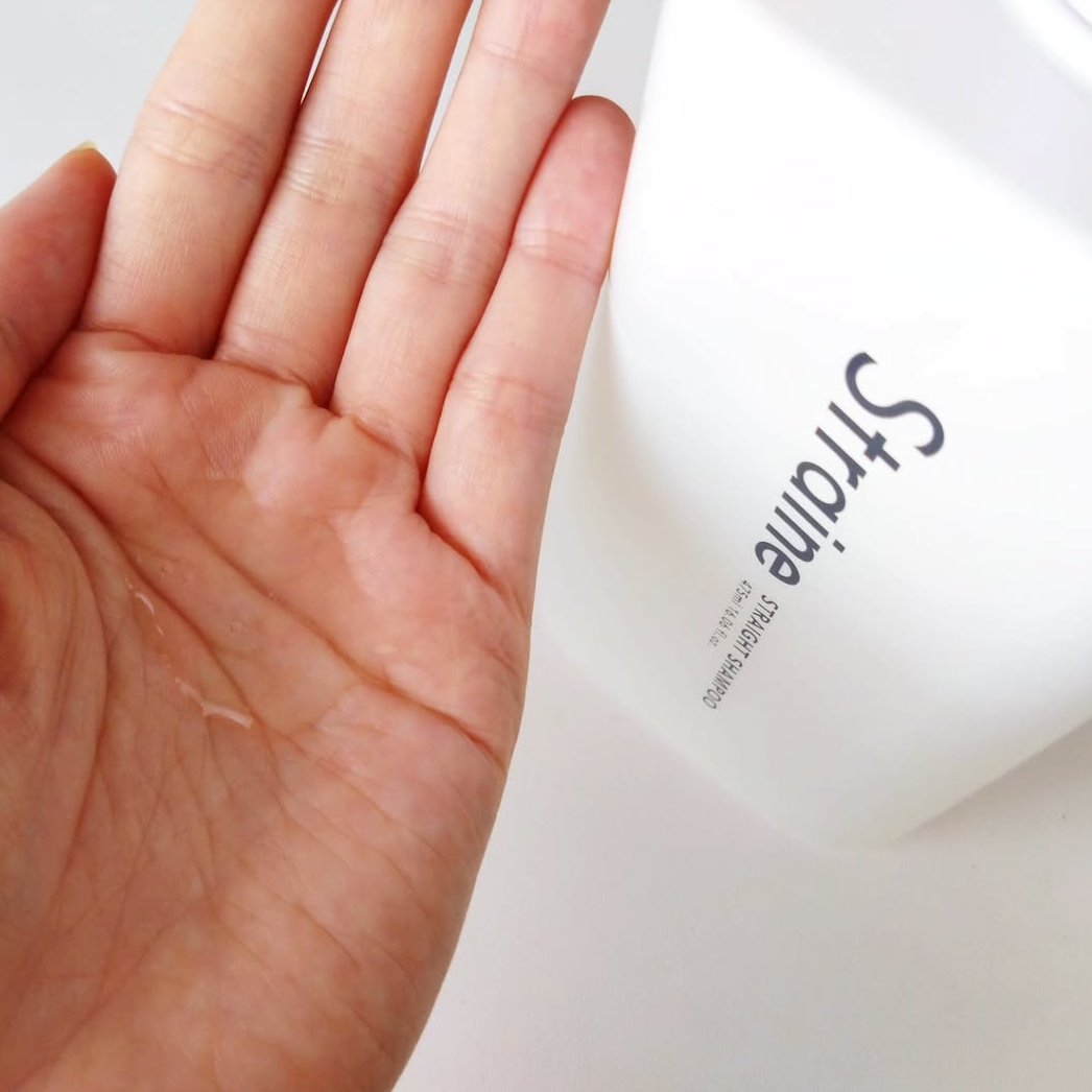 ストレートシャンプー/ストレートトリートメント ホワイトブロッサムの香り/Straine/市販シャンプーを使ったクチコミ（3枚目）