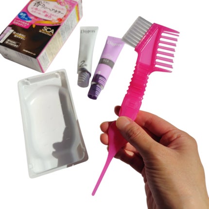 香りのヘアカラー クリーム/ビゲン/ヘアカラーを使ったクチコミ(5枚目)