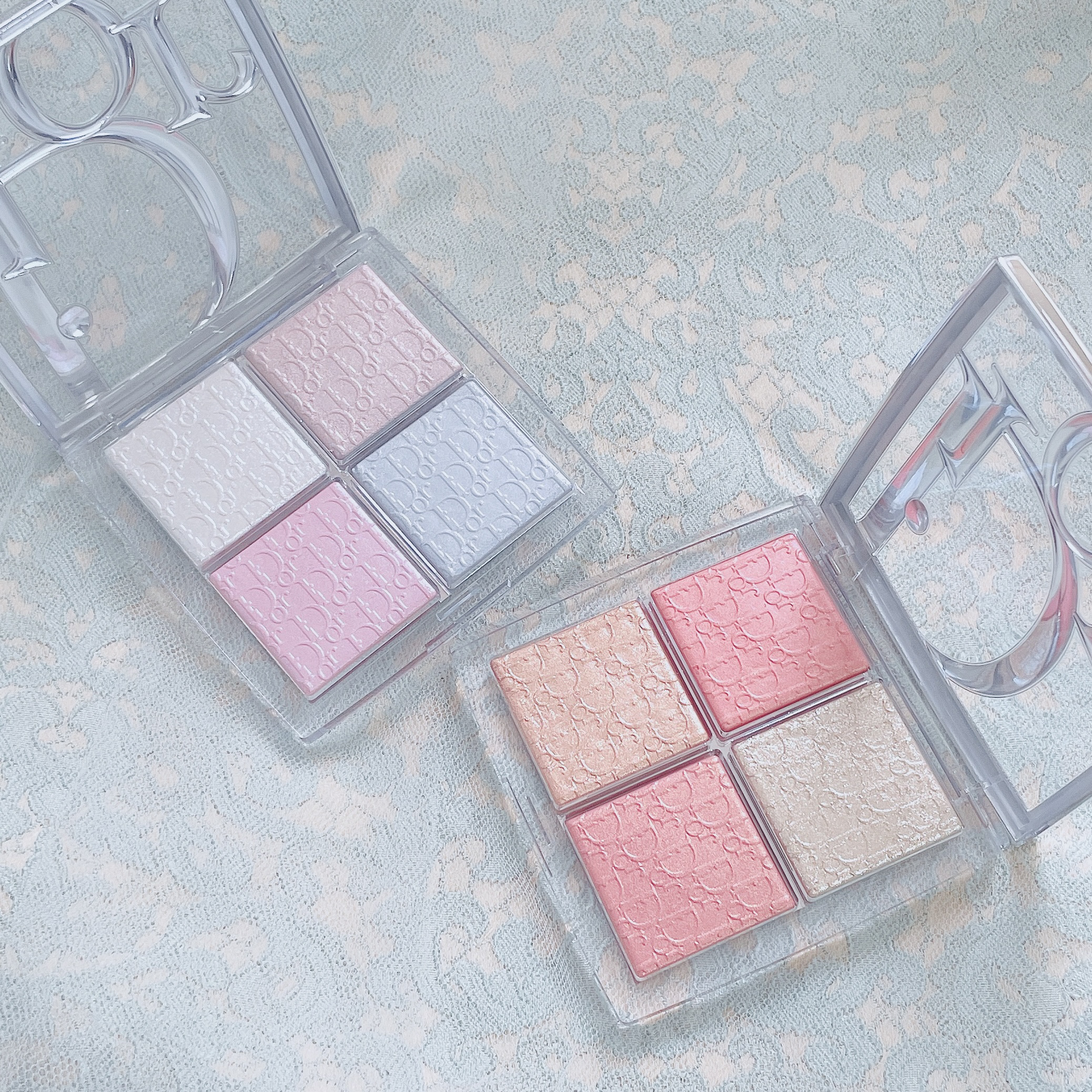 ディオール バックステージ フェイス グロウ パレット/Dior/ハイライトを使ったクチコミ（1枚目）