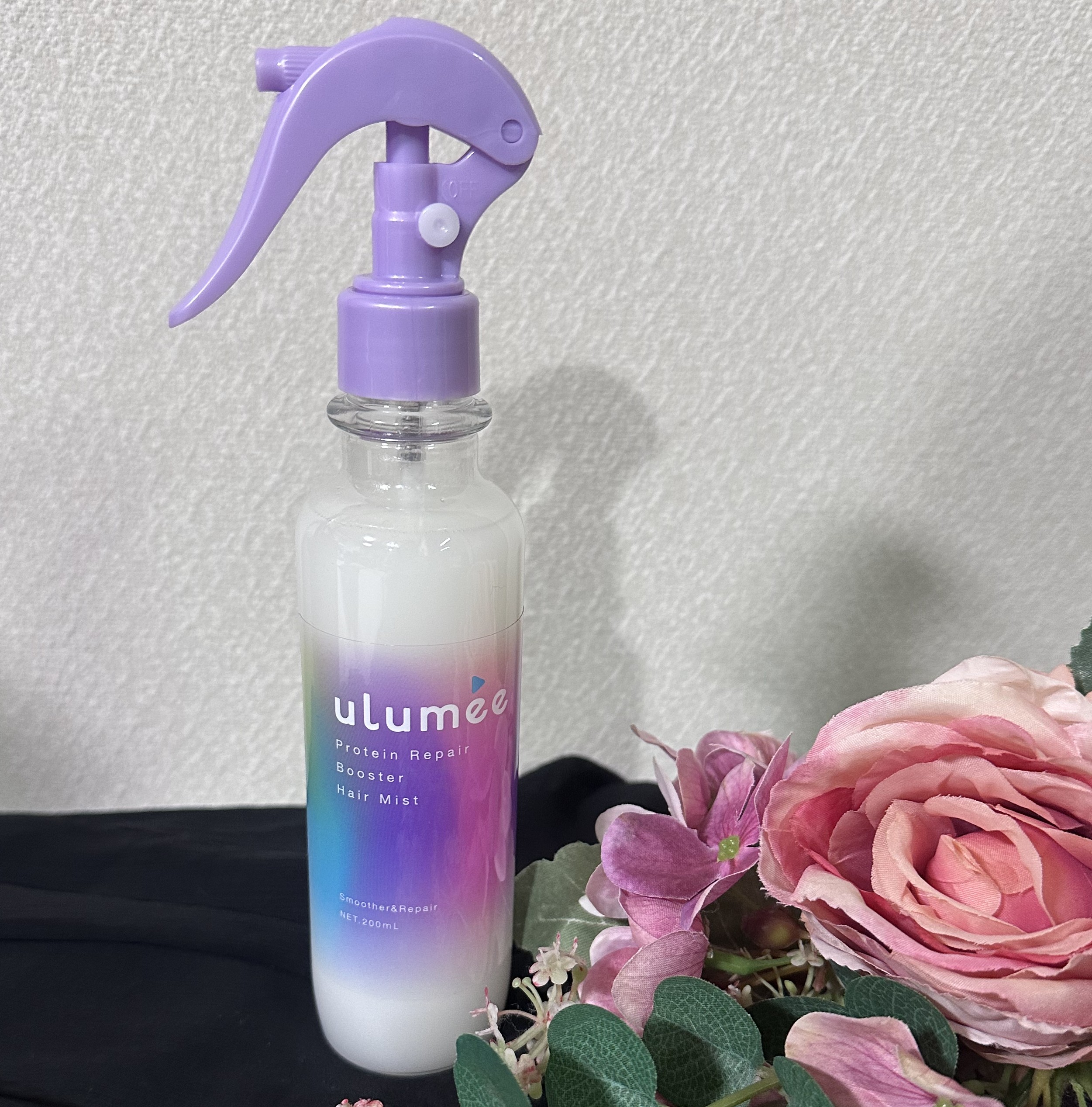 プロテインリペア ブースターヘアミスト/ulumee/ヘアミストを使ったクチコミ（1枚目）