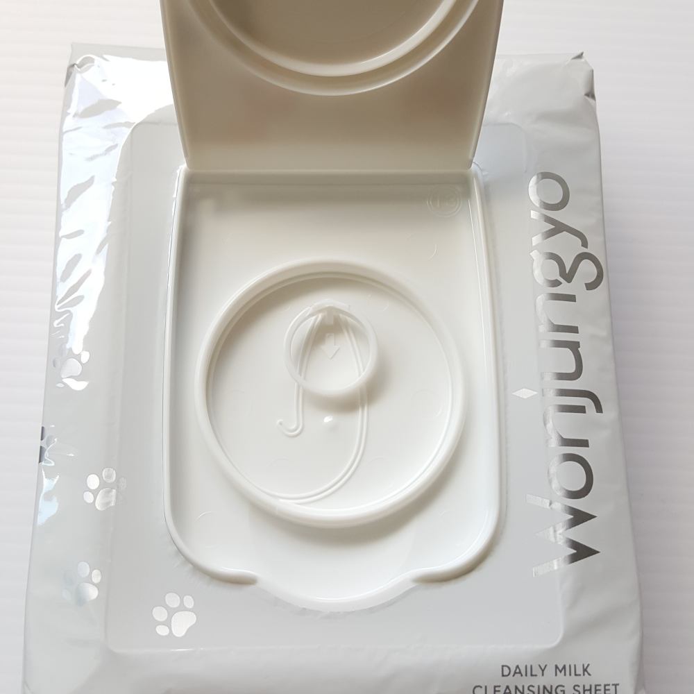ウォンジョンヨ デイリーミルククレンジングシート/Wonjungyo/クレンジングシートを使ったクチコミ（3枚目）