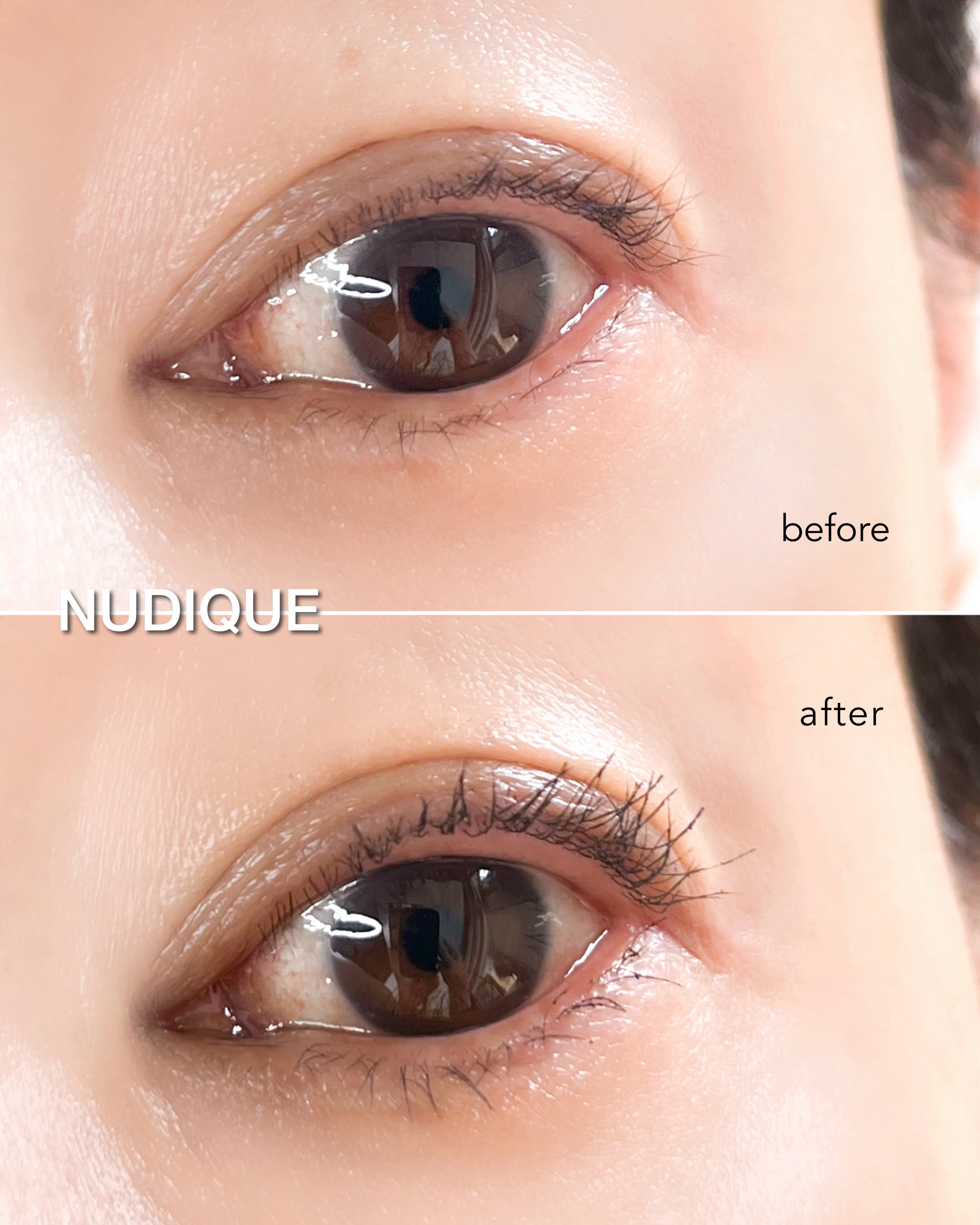ウォータープルーフマスカラ/NUDIQUE/マスカラを使ったクチコミ（3枚目）