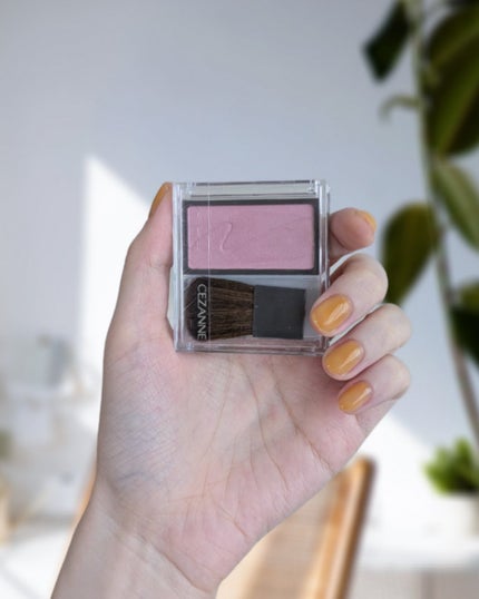 チークブラッシュ/CEZANNE/パウダーチークを使ったクチコミ(1枚目)