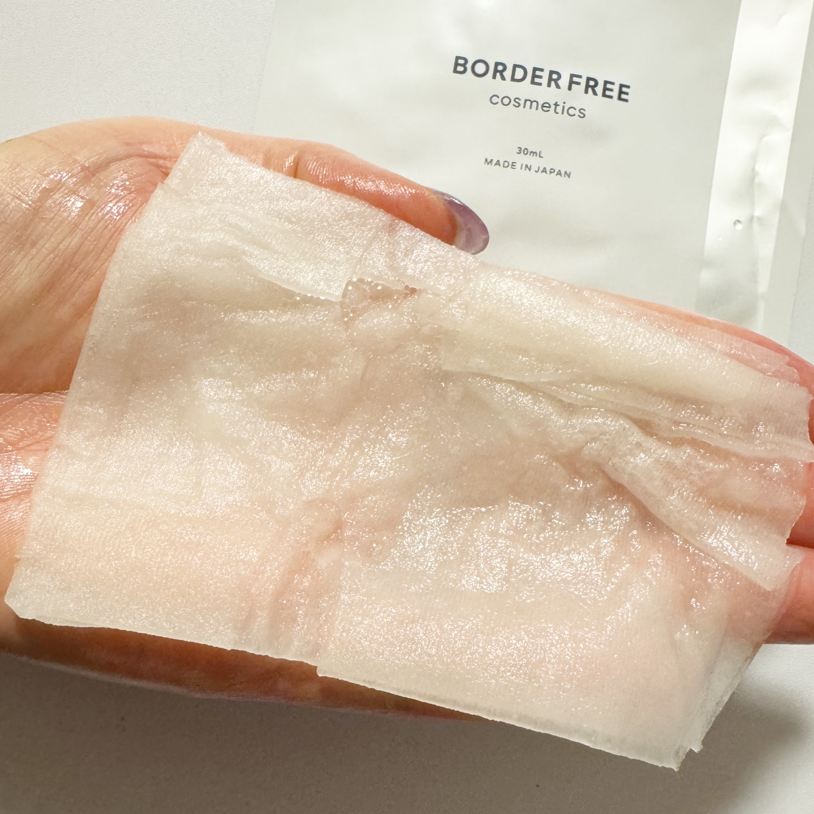 トーンアップABセラムマスク/BORDER FREE cosmetics/シートマスク・パックを使ったクチコミ（2枚目）