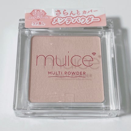 スポットメンテパウダー/muice/プレストパウダーを使ったクチコミ(1枚目)