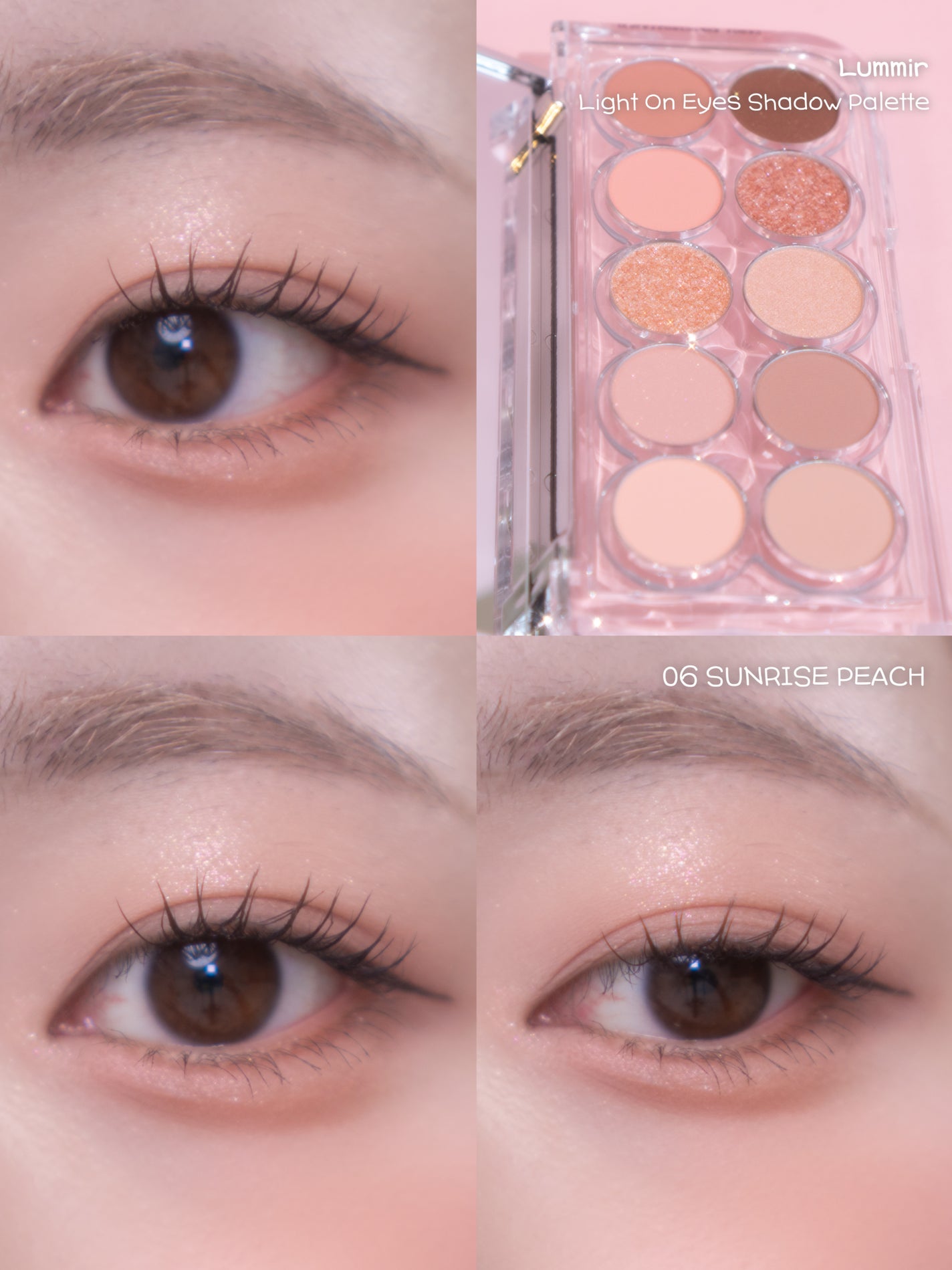 ライトオンアイズシャドウパレット/ルミル/アイシャドウパレットを使ったクチコミ(6枚目)