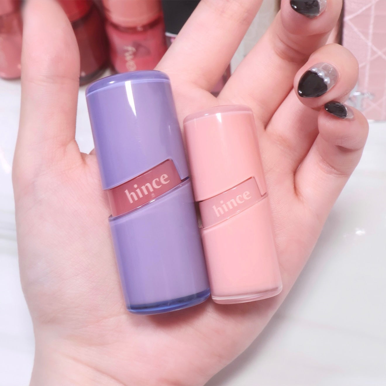 ロウグロウジェルティント/hince/リップティントを使ったクチコミ(2枚目)