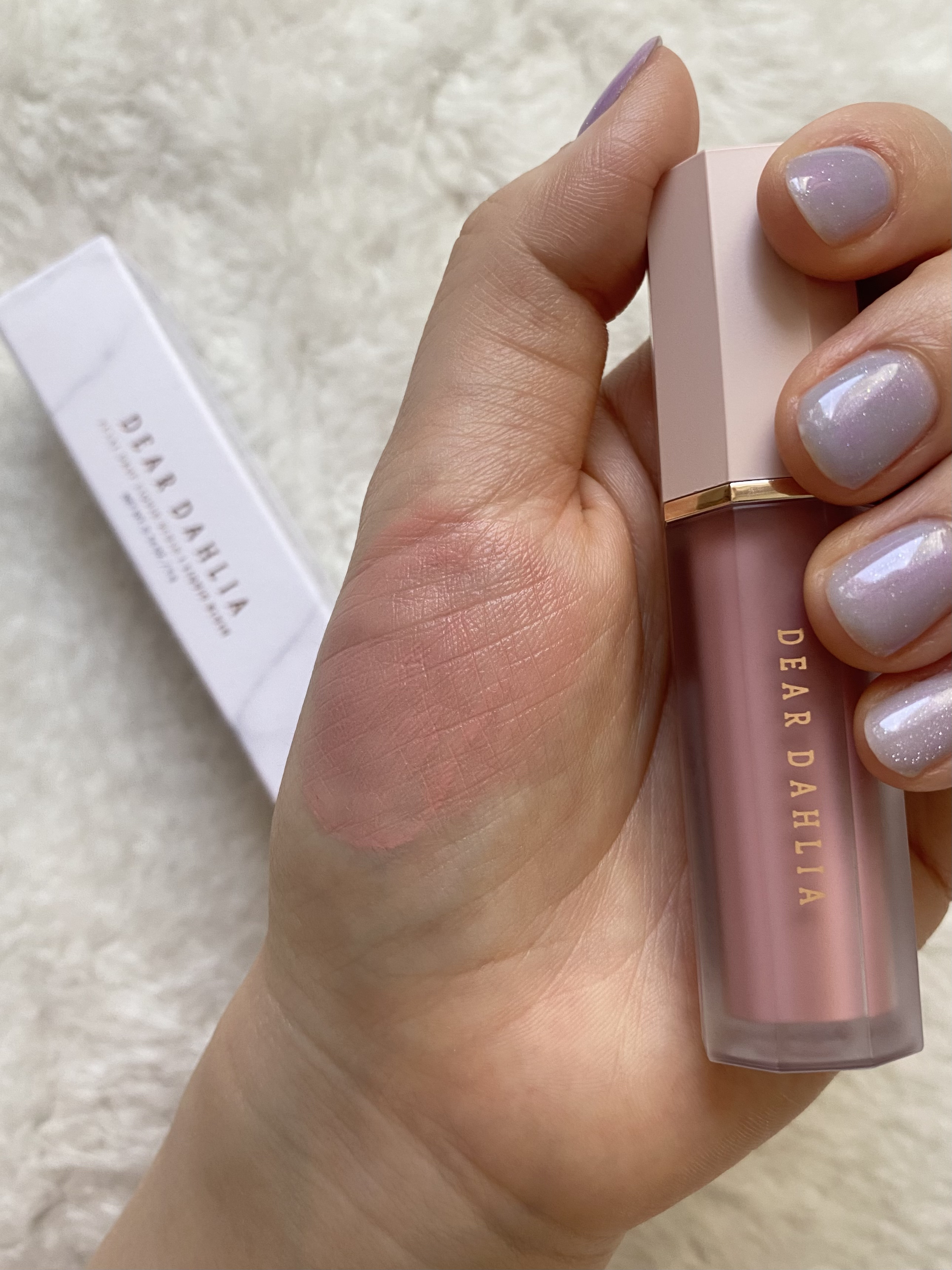 ペタルドロップリキッドブラッシャー/DEAR DAHLIA/リキッドチークを使ったクチコミ（1枚目）