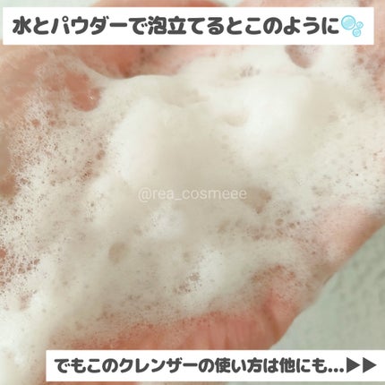 ピンククレイ酵素クレンザー/SKIN SIGNAL/洗顔パウダーを使ったクチコミ(3枚目)