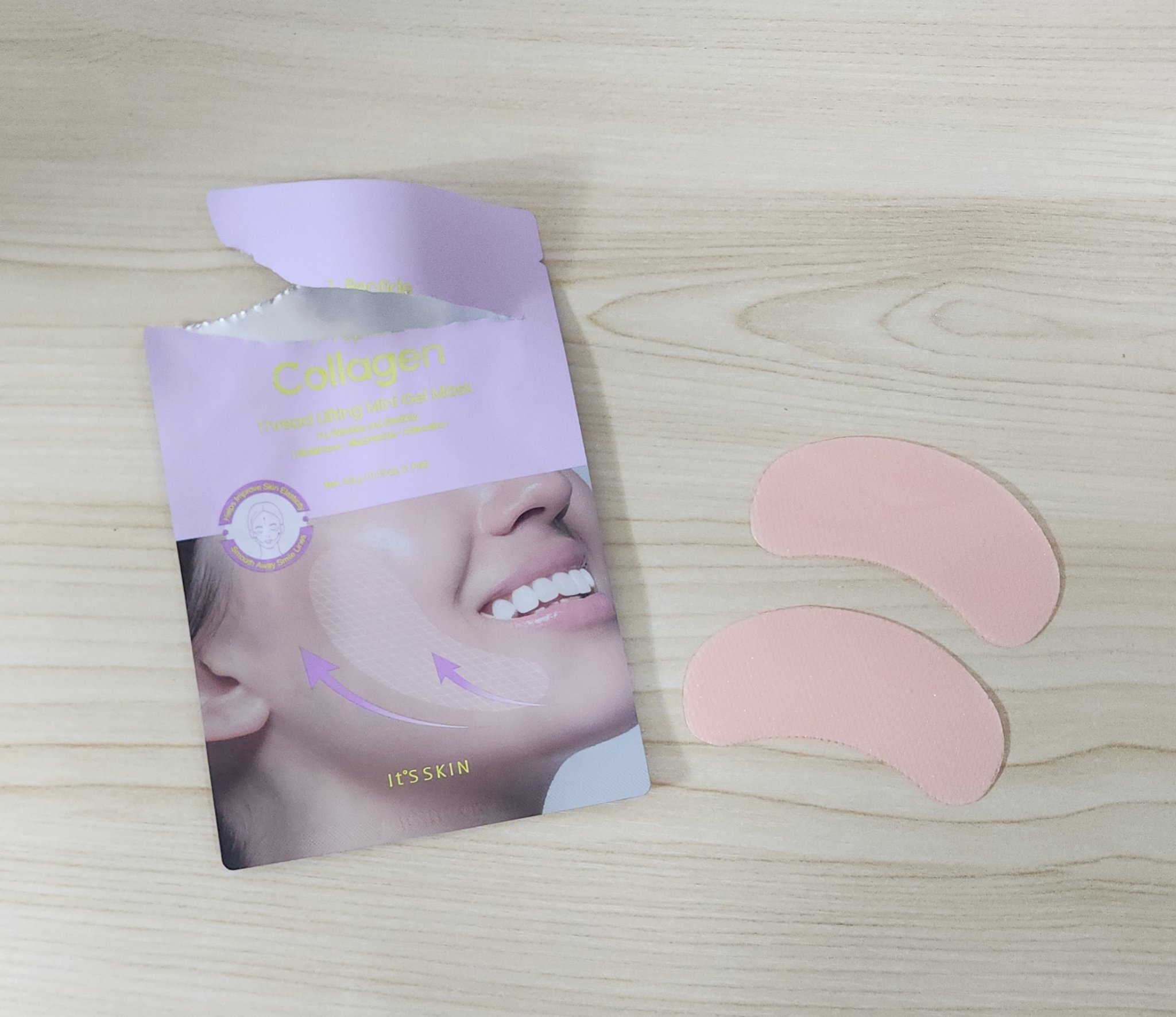 7-ペプチド コラーゲン 糸リフト ミニ ジェルマスク/It's skin/シートマスク・パックを使ったクチコミ（2枚目）