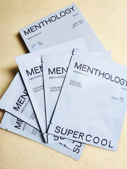 MENTHOLOGY クーリングマスクパック/menthology/シートマスク・パックを使ったクチコミ(2枚目)