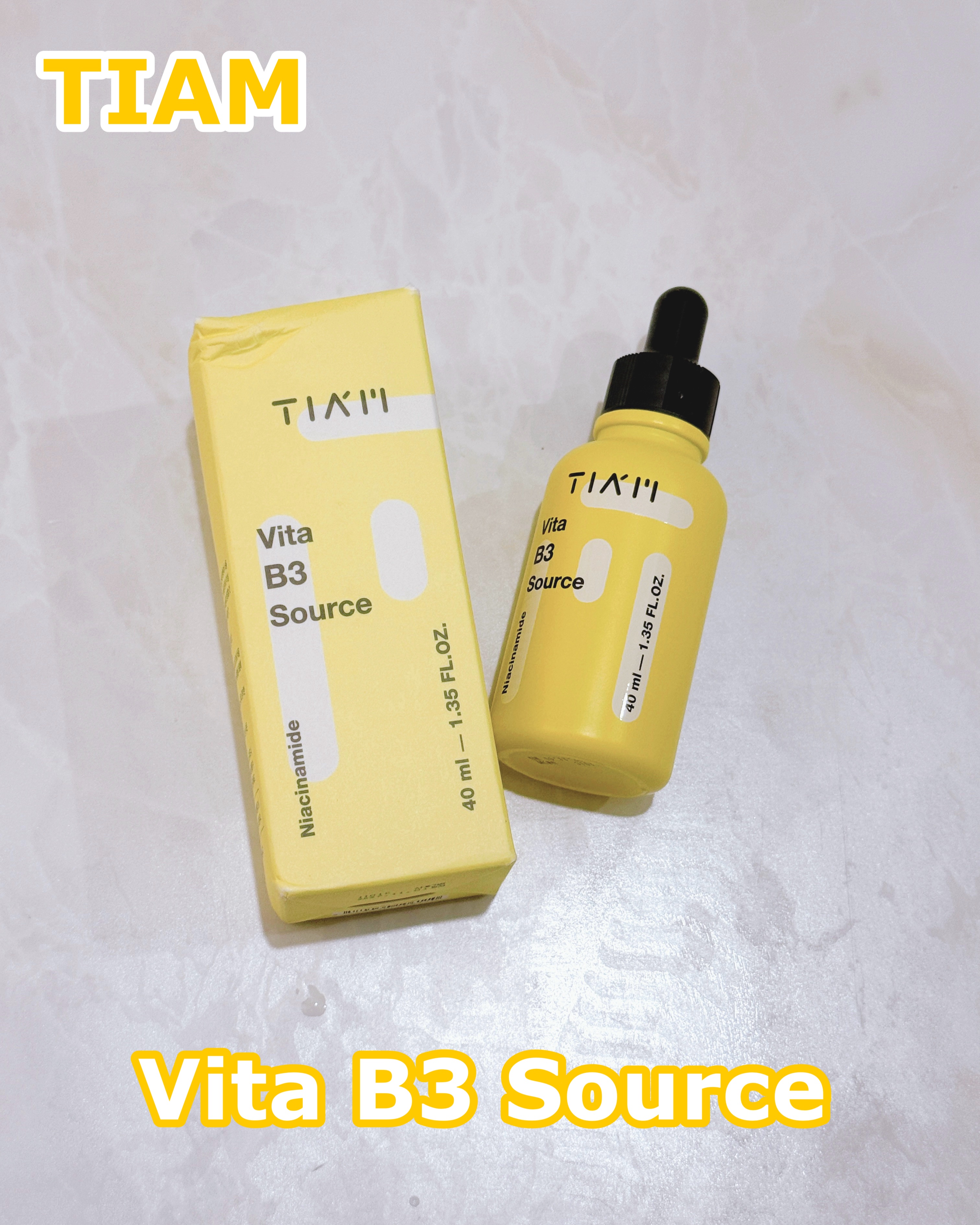 TIAM   ＶＢ３ソース/TIAM/美容液を使ったクチコミ（1枚目）