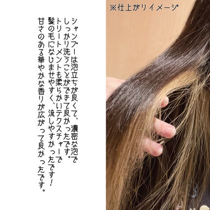 THE PREMIUM エクストラダメージケアシャンプー/トリートメント(シルキースムース)/いち髪/市販シャンプーを使ったクチコミ(4枚目)
