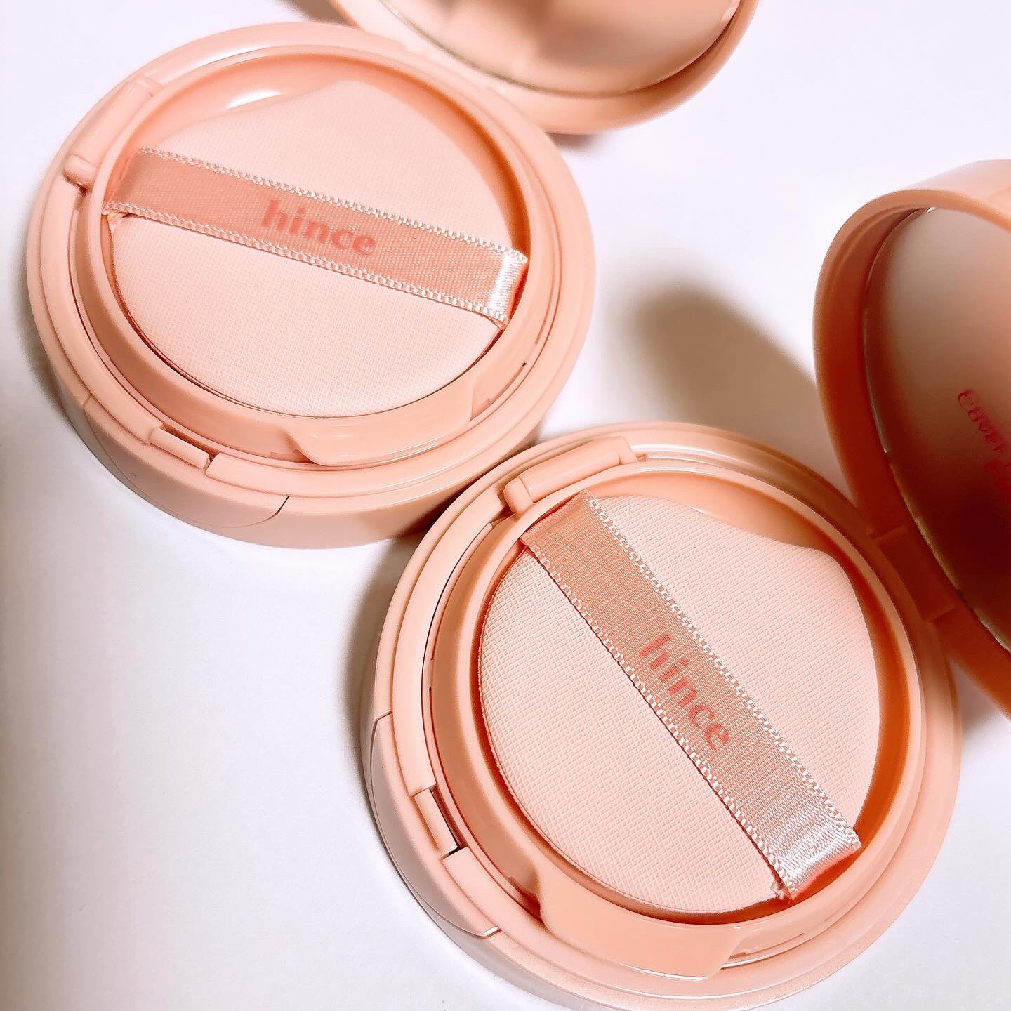 カバーマスターピンククッション/hince/クッションファンデーションを使ったクチコミ（3枚目）