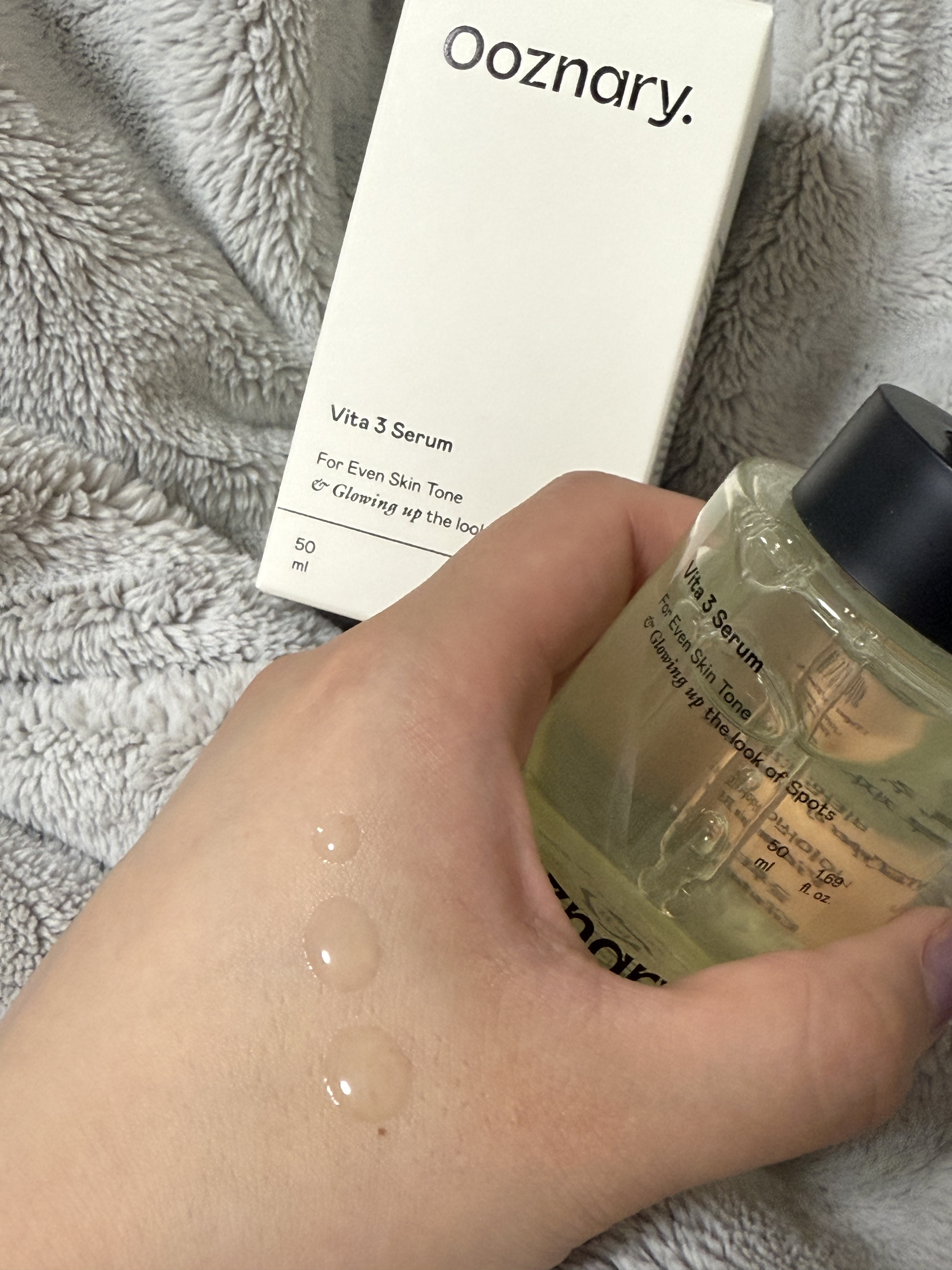 ビタ3セラム/オーズナリー/美容液を使ったクチコミ（2枚目）