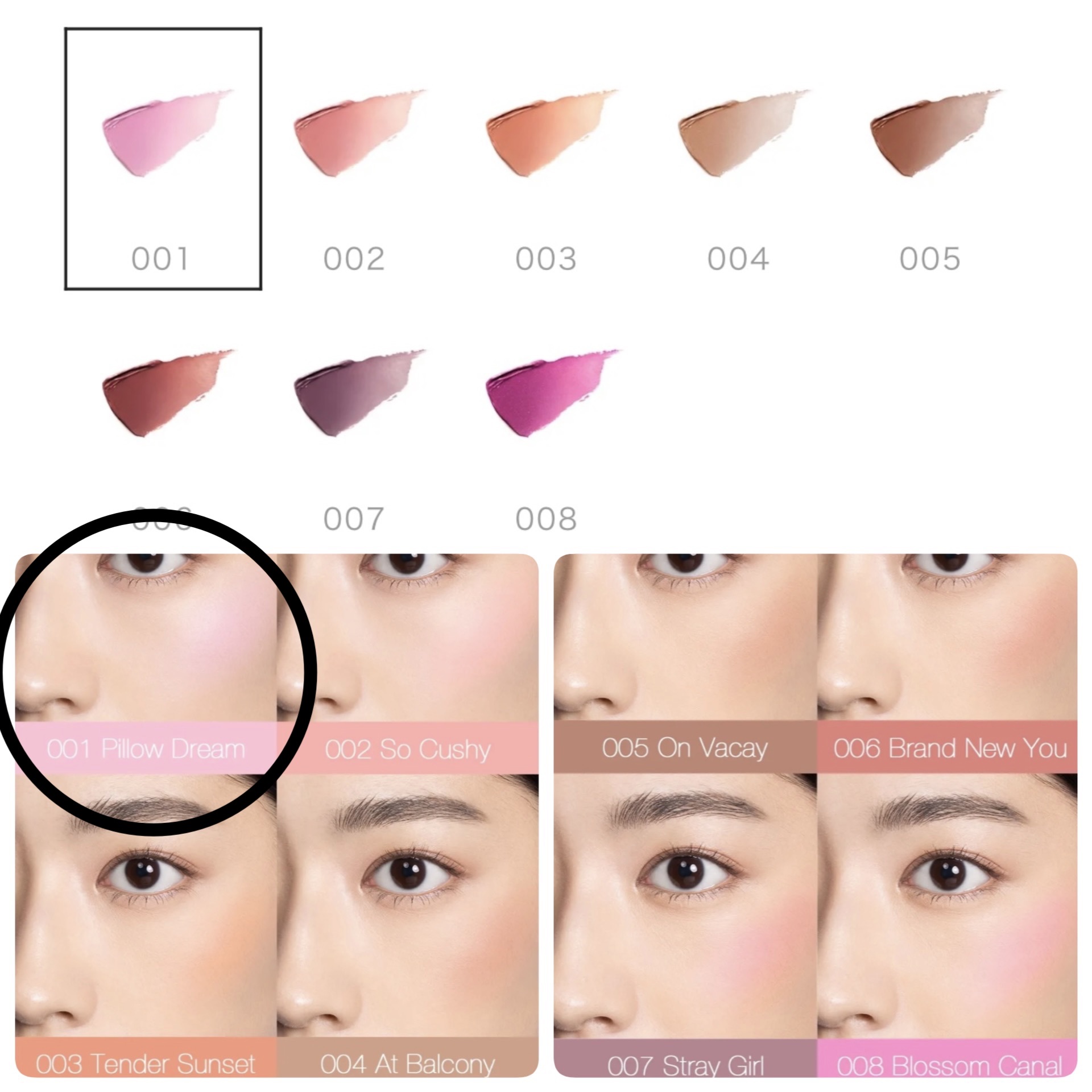 アディクション ザ リキッドブラッシュ フォギー 001 Pillow Dream/ADDICTION/リキッドチークを使ったクチコミ（3枚目）