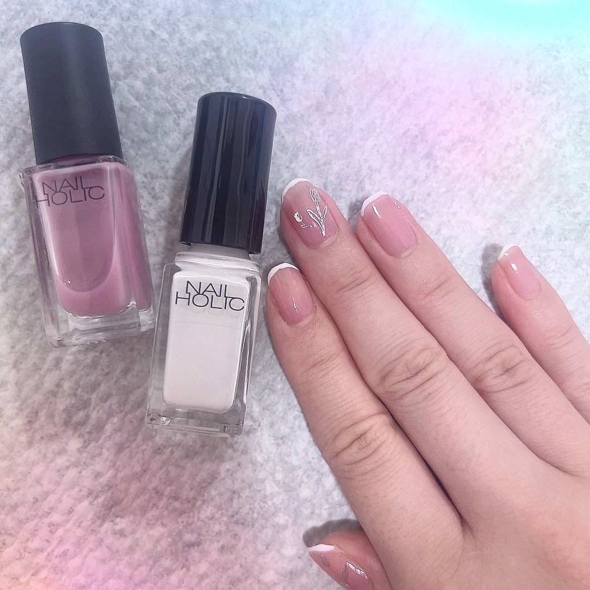 ネイルホリック つめ用ファンデ+ PU036F/ネイルホリック/ネイルトップコートを使ったクチコミ（1枚目）