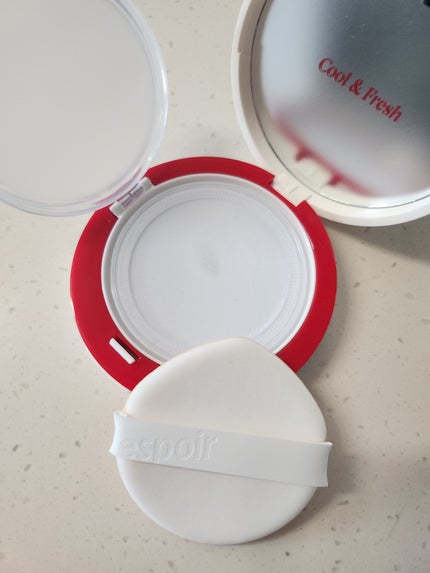 ビーベルベット セバムカットクッション/espoir/プレストパウダーを使ったクチコミ(2枚目)