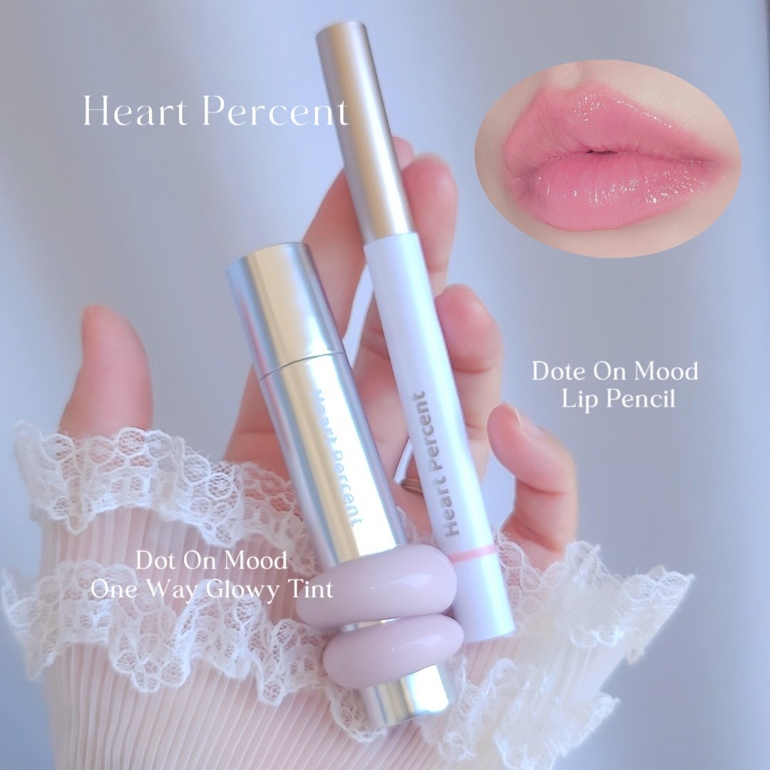 ドットオンムードワンウェイグロイティント/Heart Percent/リップティントを使ったクチコミ（1枚目）