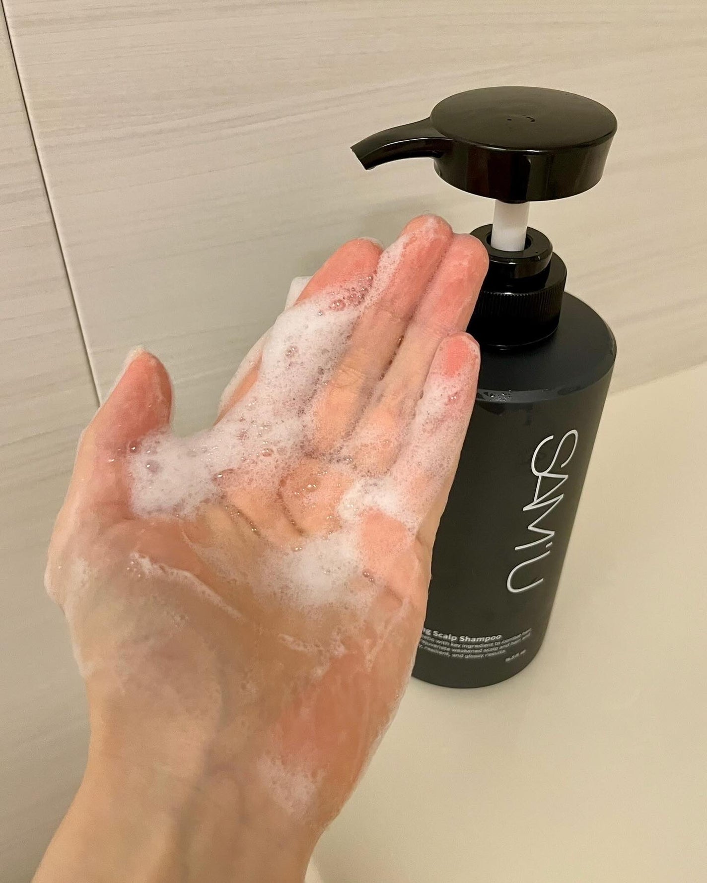 フルバブリングスカルプシャンプー/SAM'U/頭皮ケアを使ったクチコミ(3枚目)