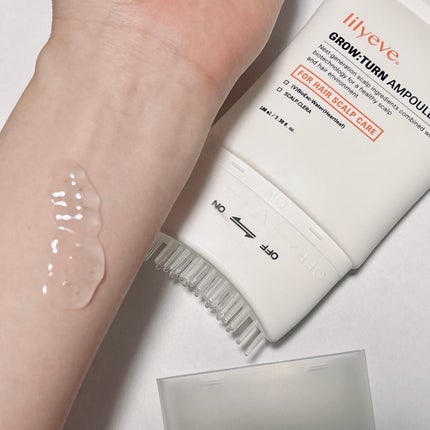 グローターン 100ml/リリーイブ/頭皮ローションを使ったクチコミ(3枚目)