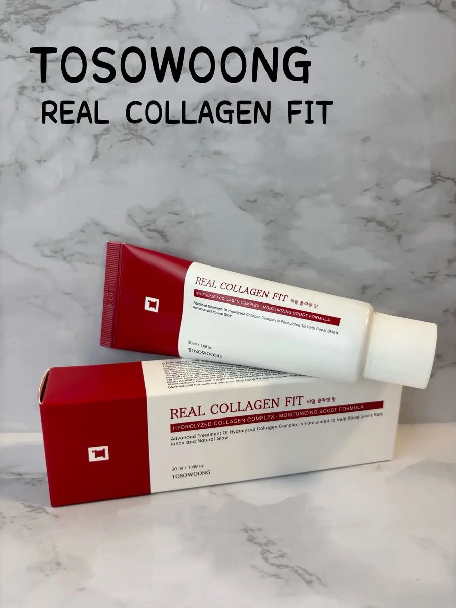 リアルコラーゲンフィット/TOSOWOONG/フェイスクリームを使ったクチコミ（1枚目）