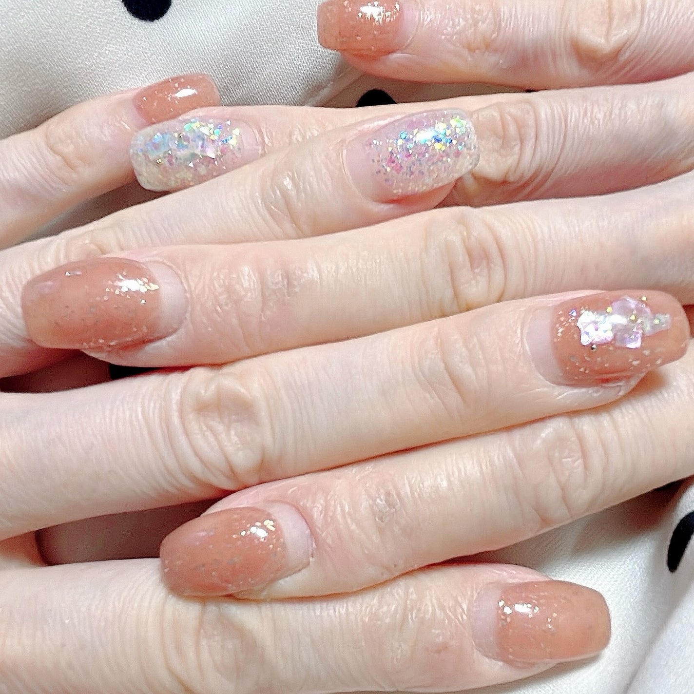 ♡𝙗𝙚𝙠𝙞♡フォロバ100%♡ on LIPS 「🧡🤍🩵きらきら𓂃𓋪◌𓂃𓋪◌𓂃𓋪◌ちゅるん🎼.•**•.¸¸🎶伸..」(2枚目)