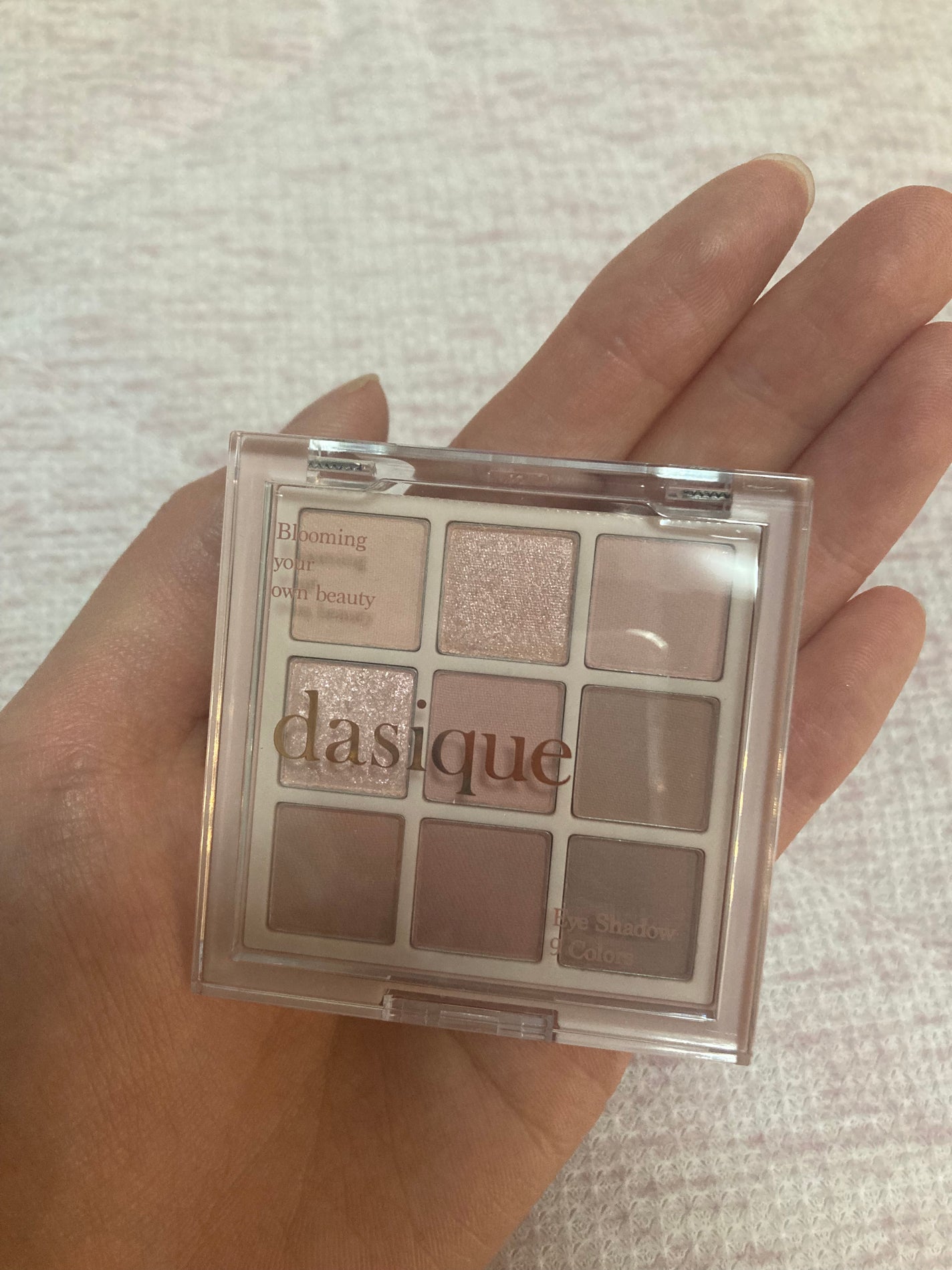 ミニシャドウパレット/dasique/アイシャドウパレットを使ったクチコミ(1枚目)