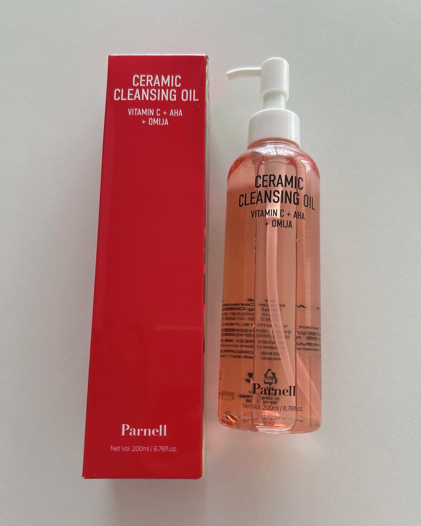 AHA オミジャ 陶器肌 クレンジング オイル/parnell/オイルクレンジングを使ったクチコミ（1枚目）