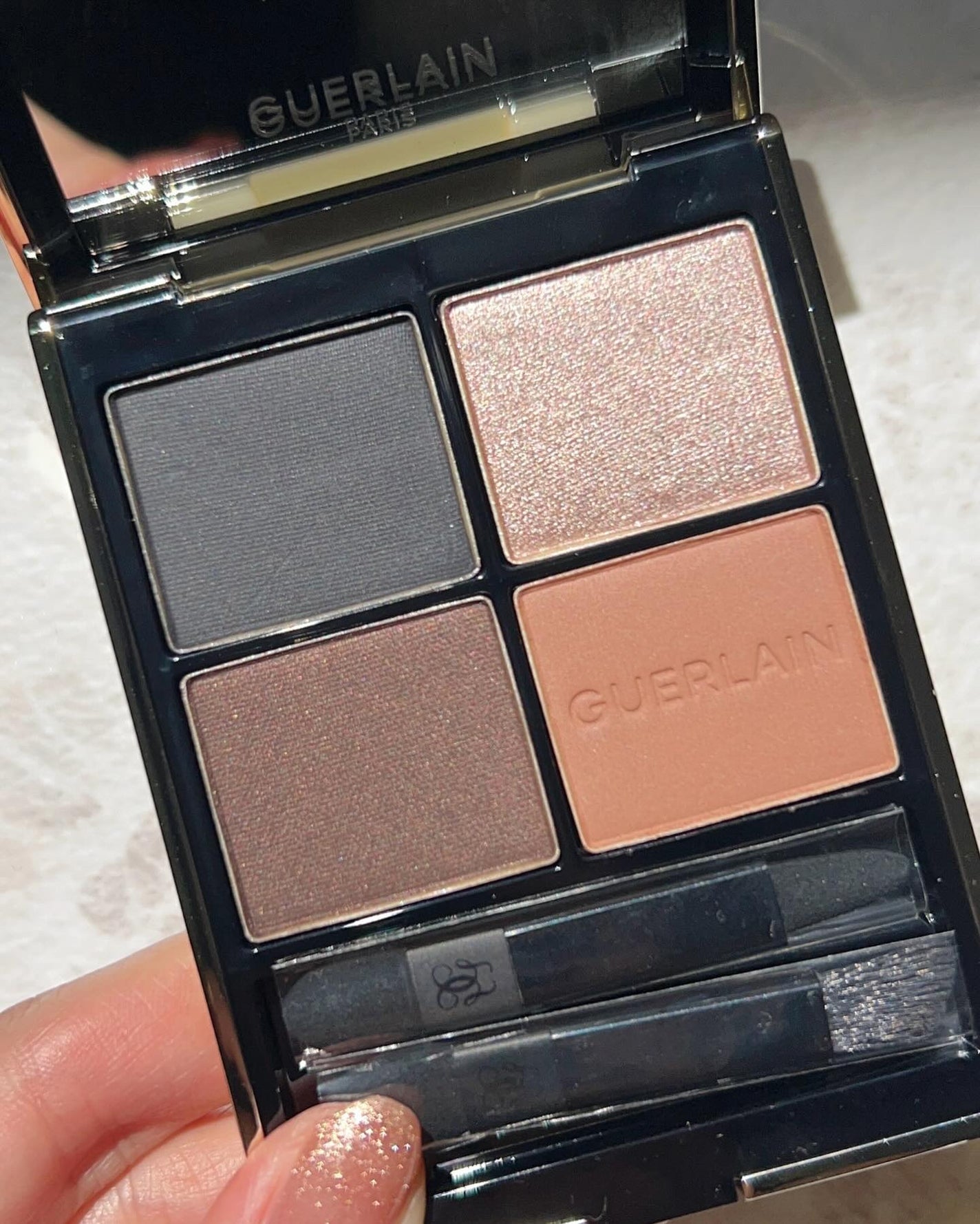 オンブル ジェ/GUERLAIN/アイシャドウパレットを使ったクチコミ(4枚目)