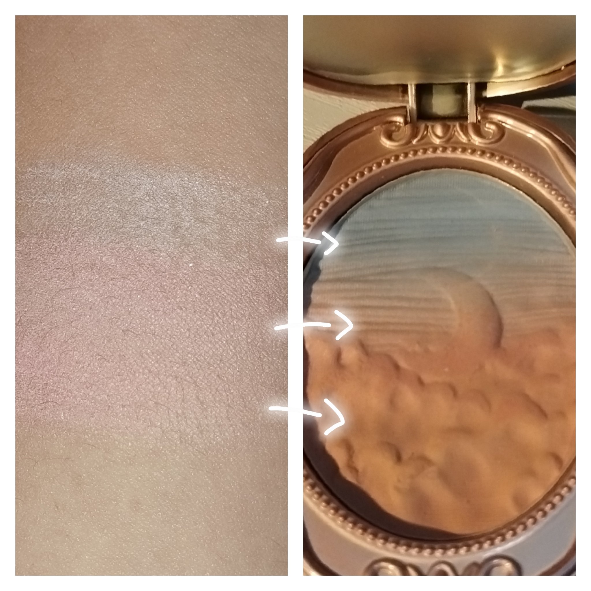 女王のカメオグラデーションチーク/COLORROSE/パウダーチークを使ったクチコミ（2枚目）