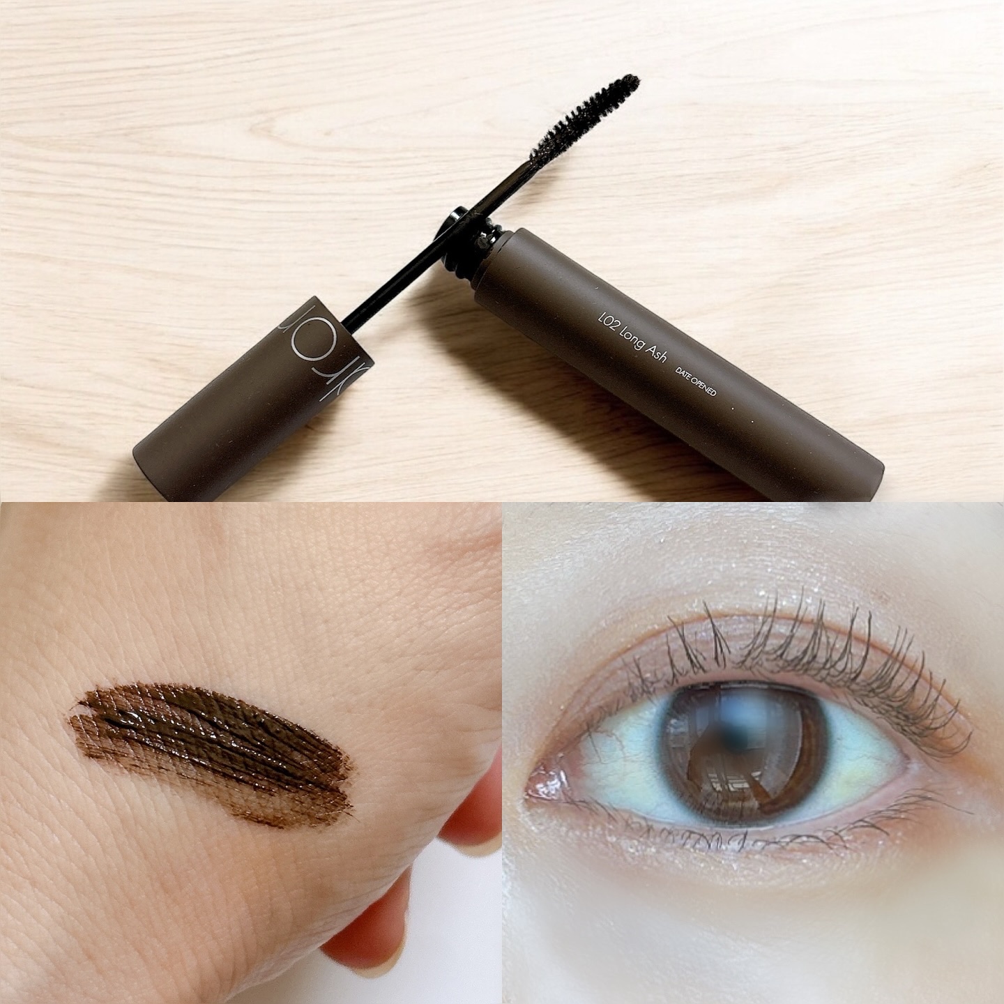 ハンオールフィックスマスカラ/rom&nd/マスカラを使ったクチコミ（3枚目）