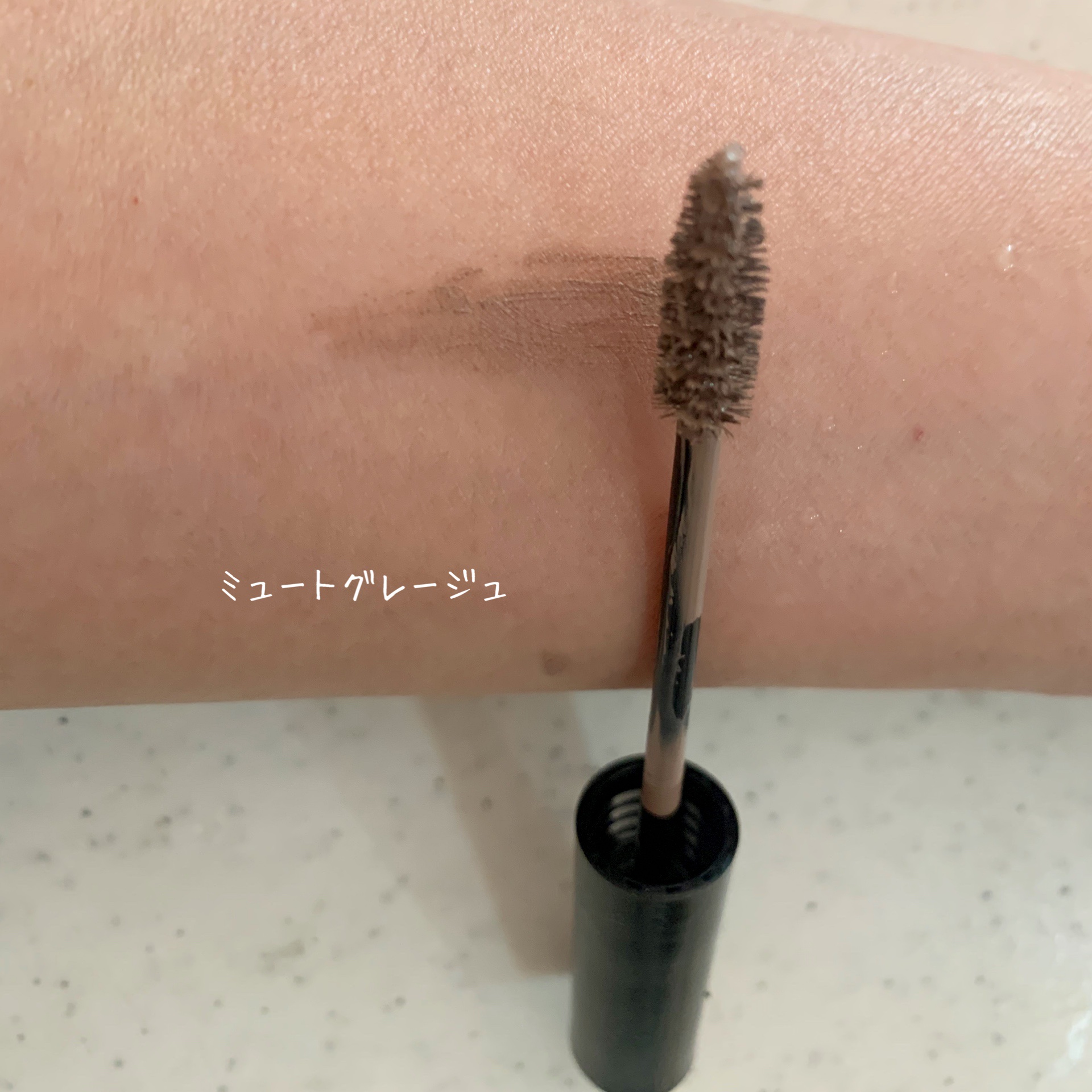 ケイト 3DアイブロウカラーZ GY-2 ミュートグレージュ(限定)/KATE/眉マスカラを使ったクチコミ（2枚目）