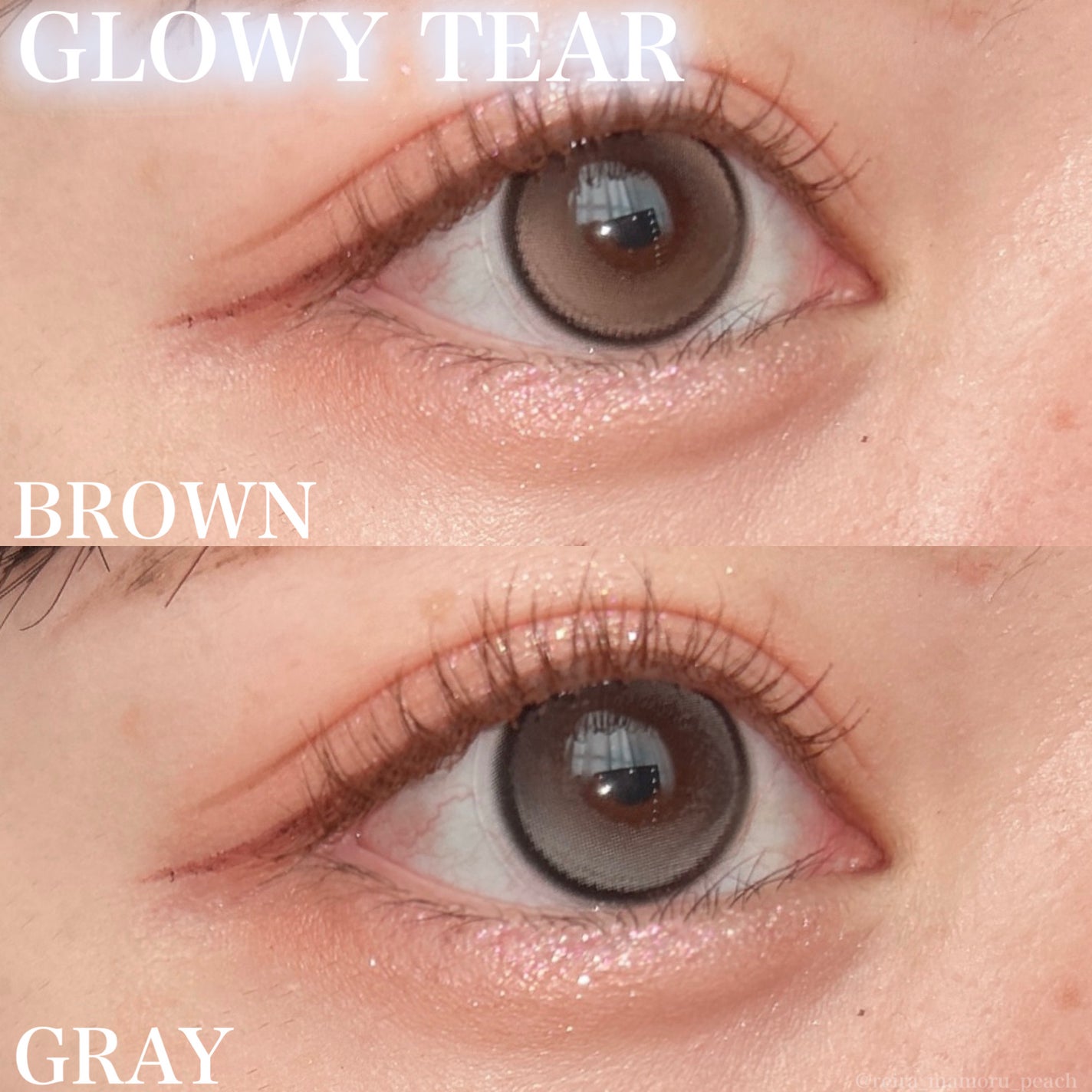 Glowy Tear 1day/OLENS/ワンデー(1DAY)カラコンを使ったクチコミ(4枚目)