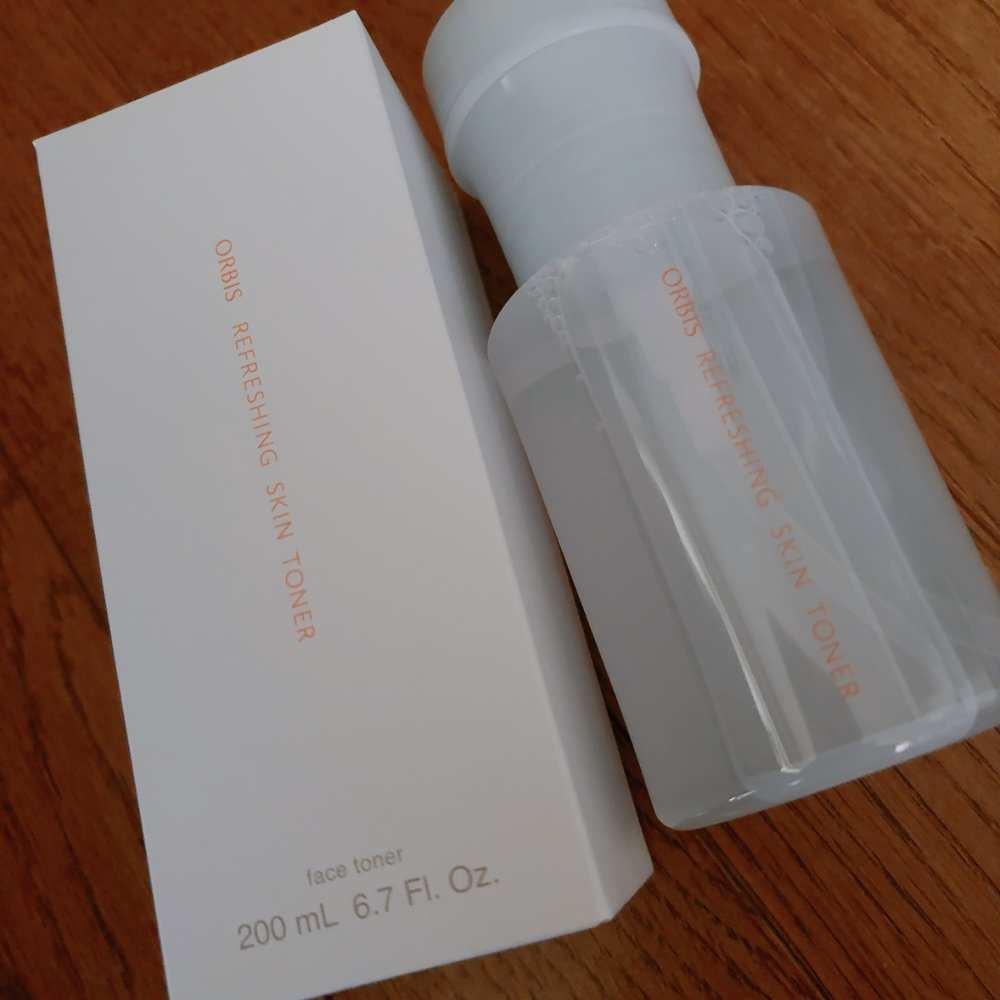 リフレッシング スキン トナー/オルビス/拭き取り化粧水を使ったクチコミ（1枚目）