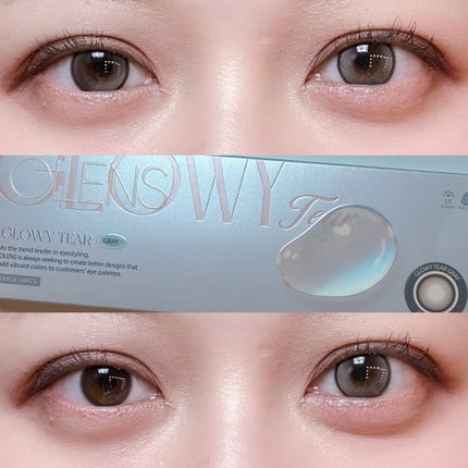 Glowy Tear 1day/OLENS/ワンデー(1DAY)カラコンを使ったクチコミ(1枚目)